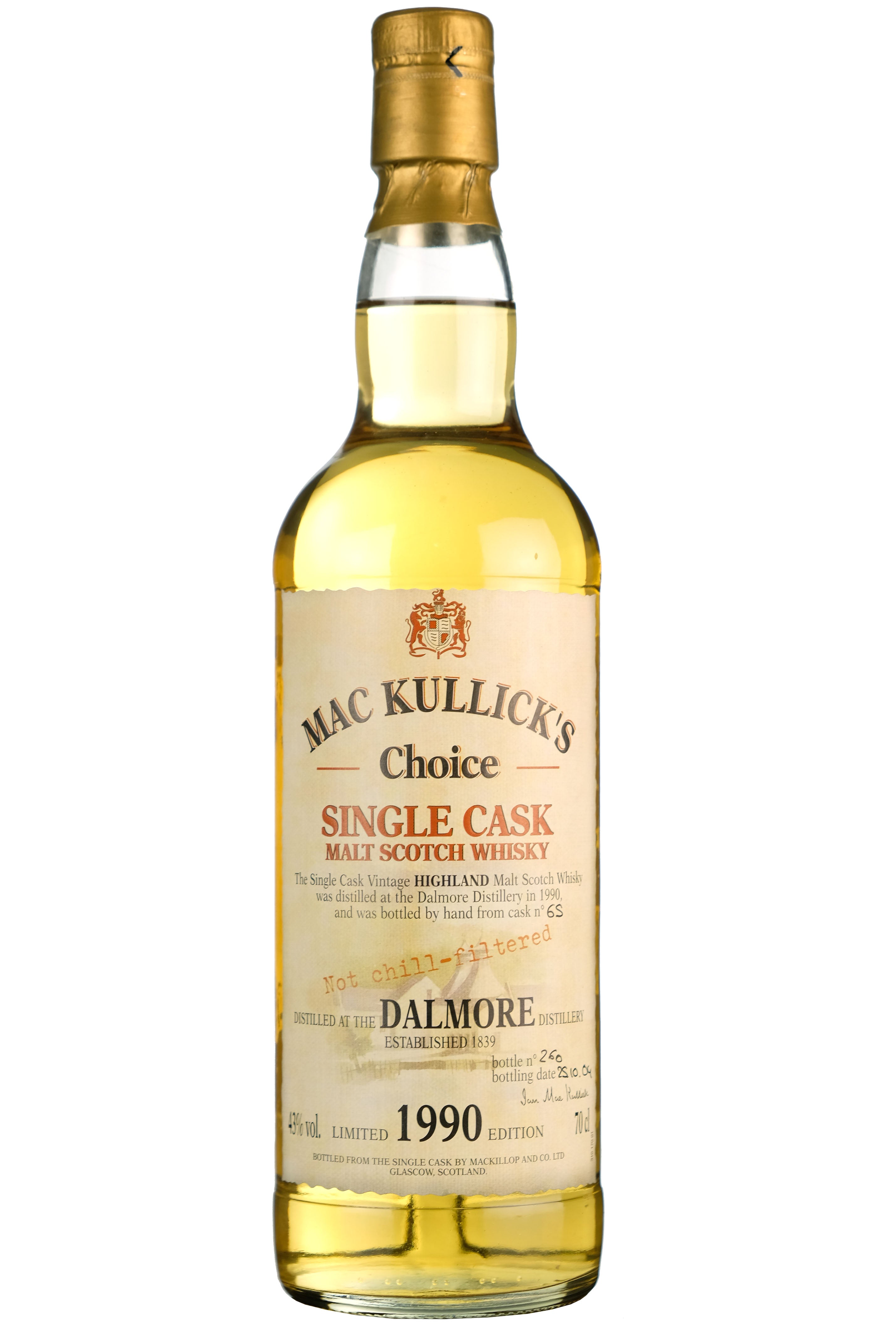 Dalmore 1990-2004 | Mac Kullicks Choice Cask 65