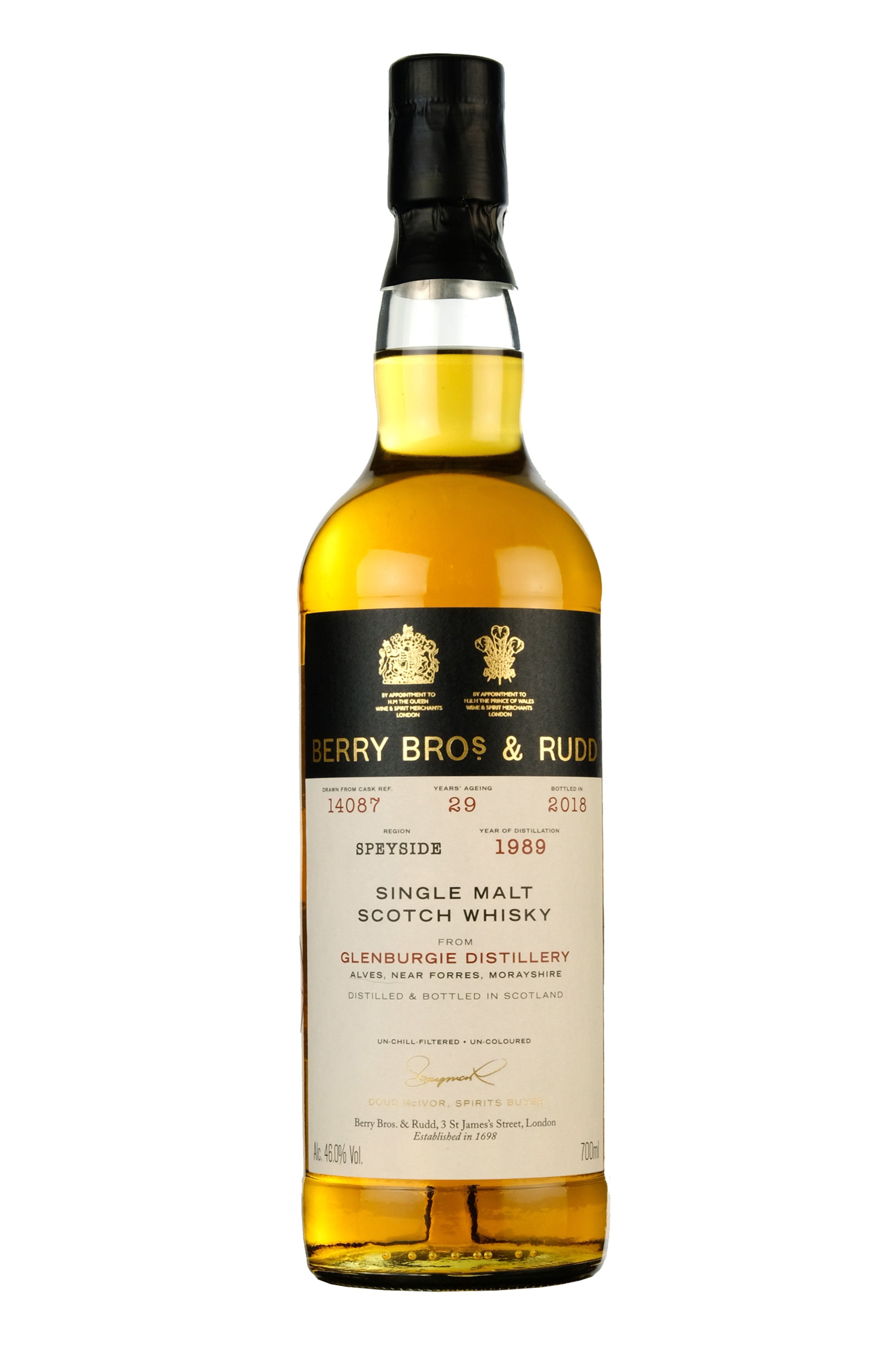 Glenburgie 1989-2018 | 28 Year Old Berry Bros Single Cask 14087