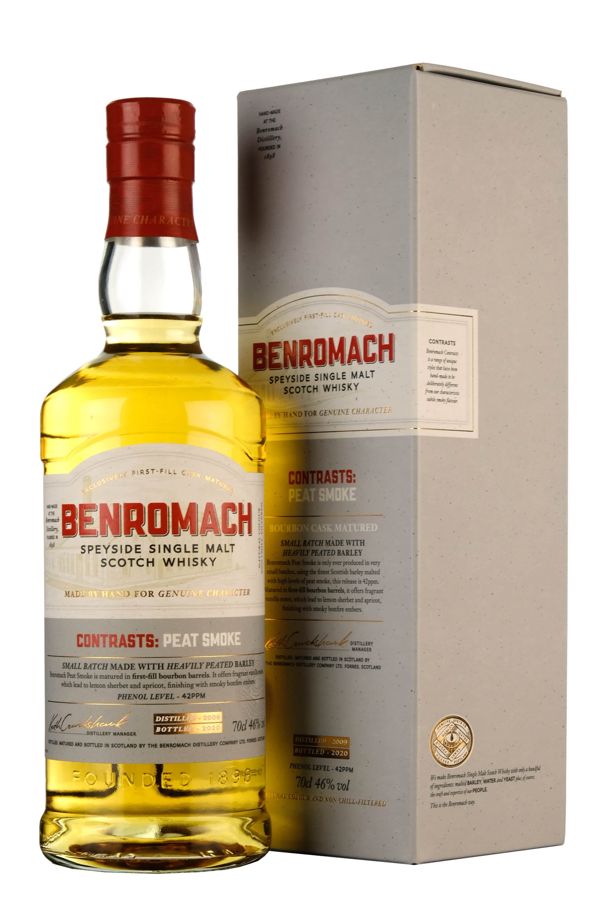 Benromach 2009-2020 Contrasts Peat Smoke