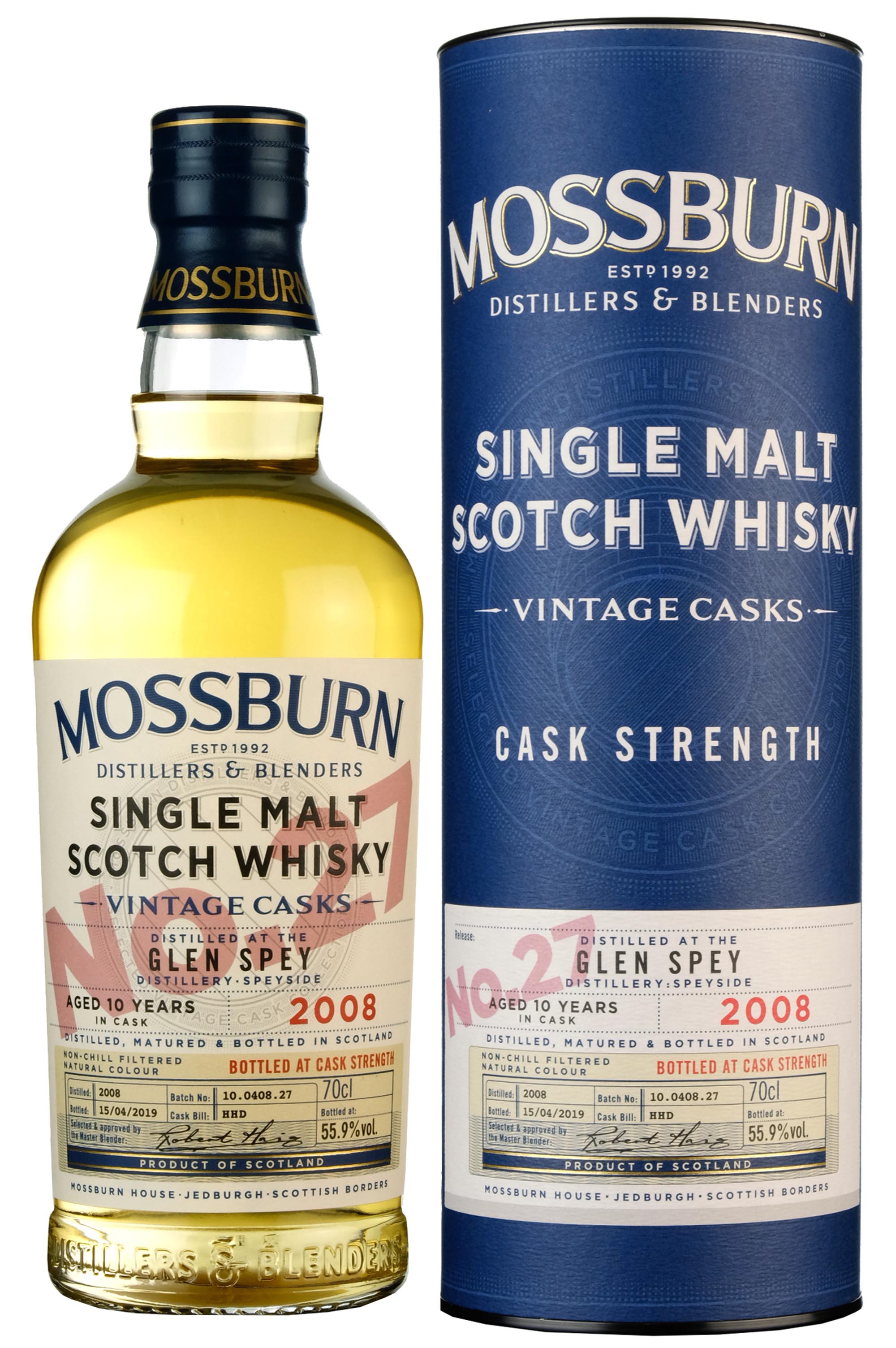 Glen Spey 2008-2019 | 10 Year Old Mossburn Distillers Vintage Casks