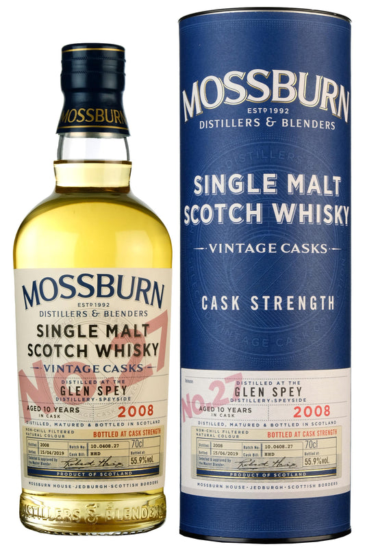 Glen Spey 2008-2019 | 10 Year Old Mossburn Distillers Vintage Casks