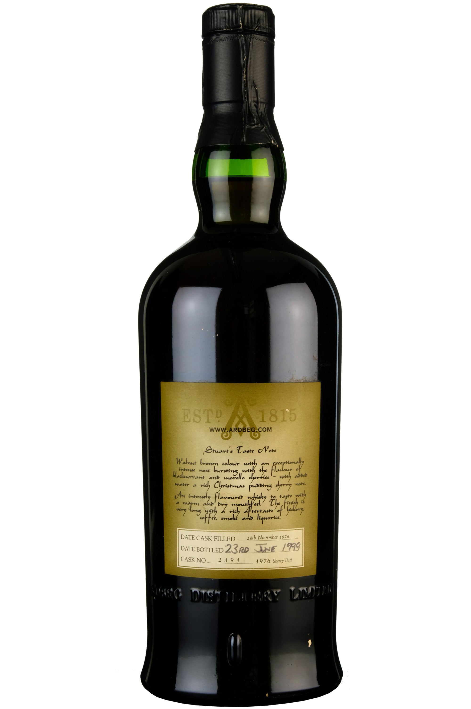 Ardbeg 1976-1999 | Manager's Choice Cask 2391 | Sherry Butt