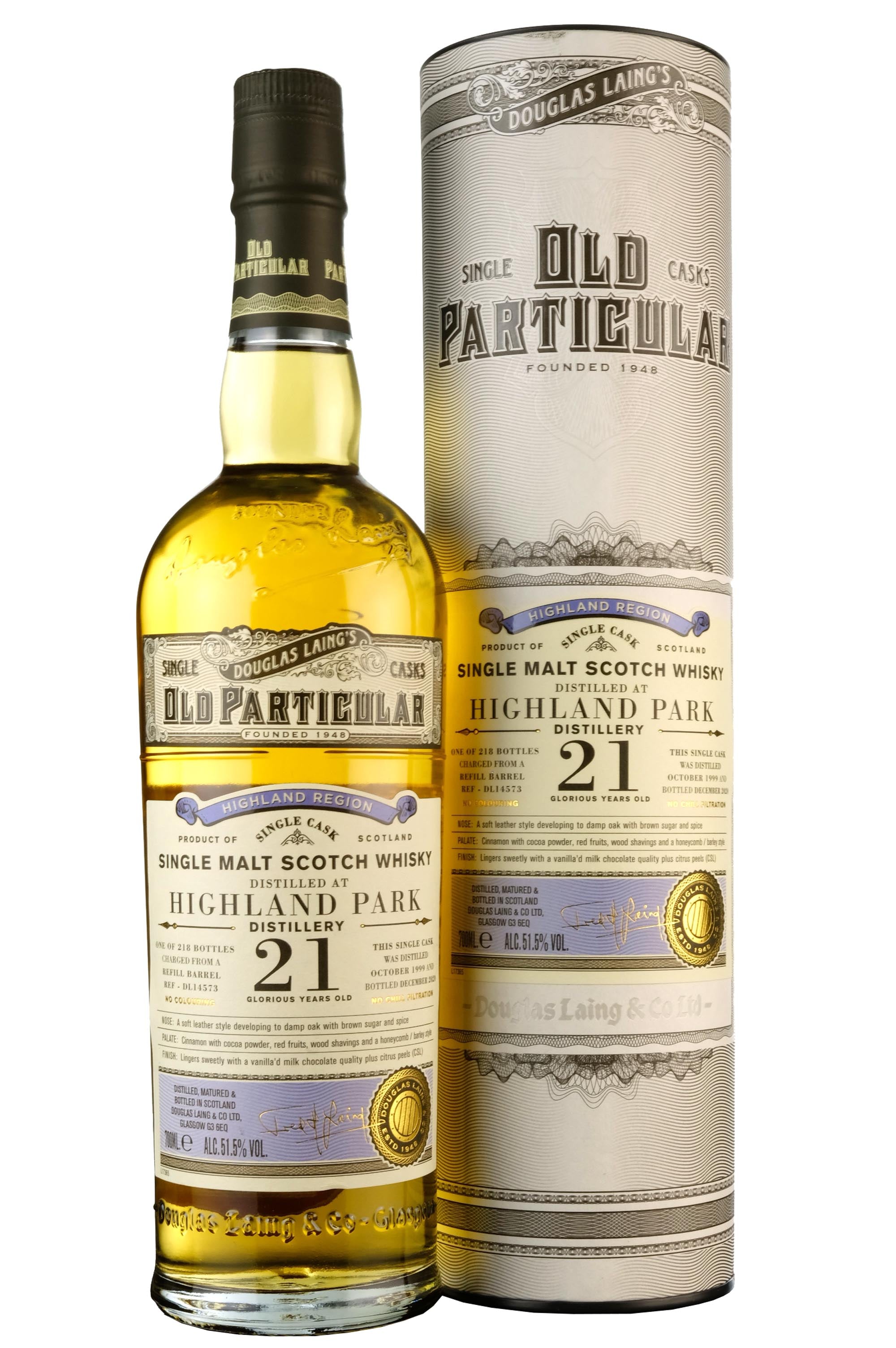 Highland Park 1999-2020 | 21 Year Old | Old Particular | Single Cask DL14573