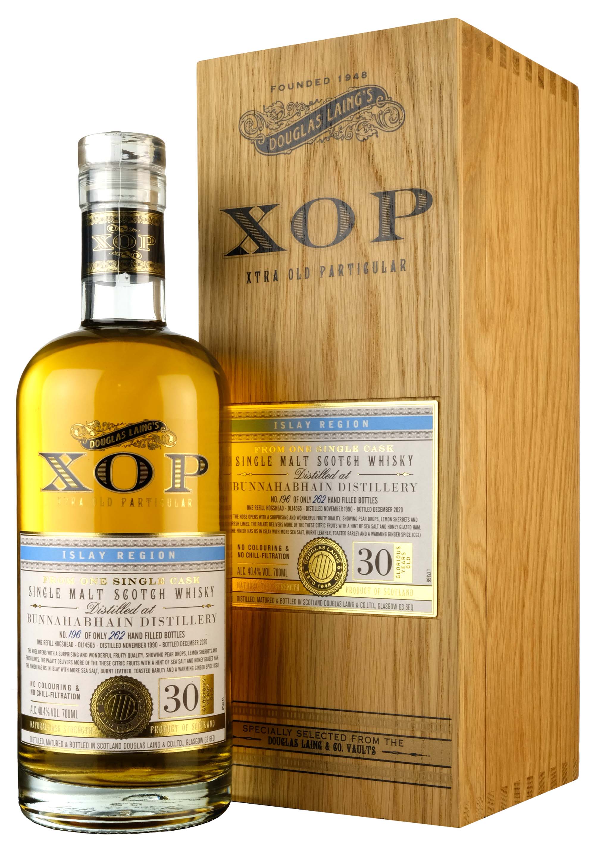 Bunnahabhain 1990-2020 | 30 Year Old XOP Cask DL14565