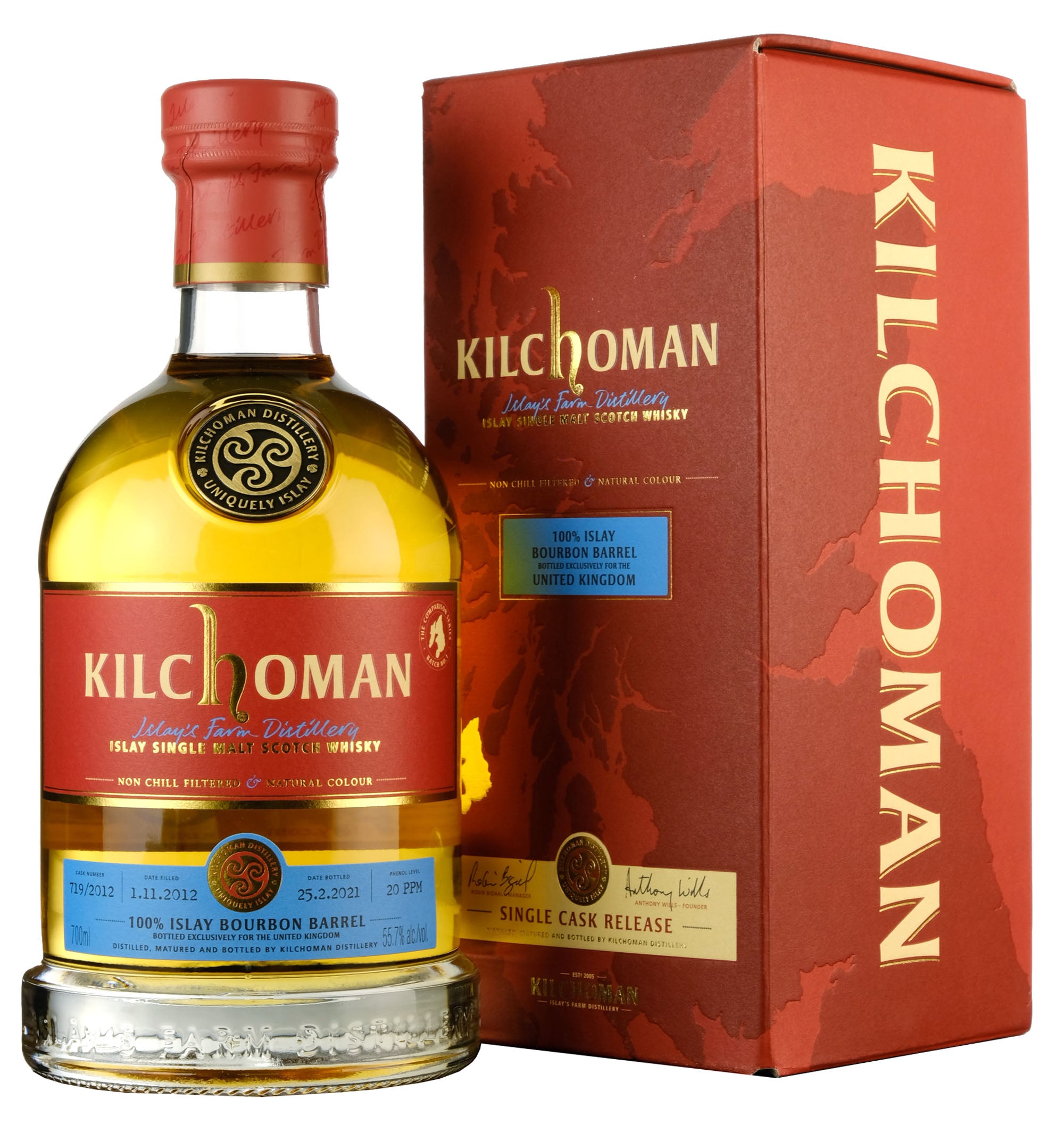 Kilchoman 2012-2021 | 8 Year Old Comparison Series Cask 719/2012