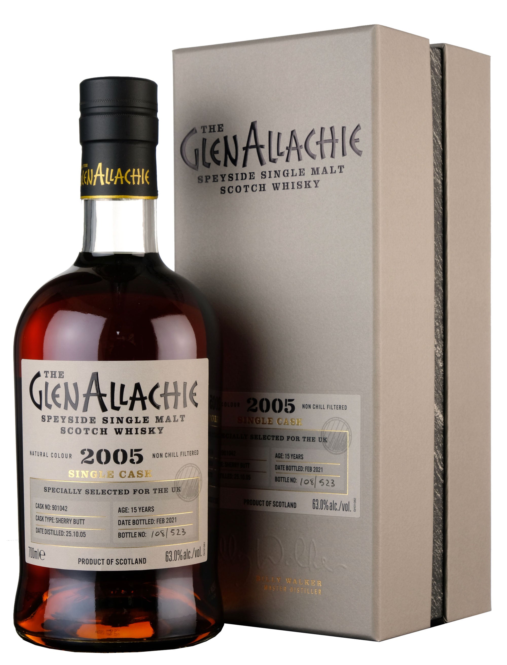 Glenallachie 2005-2021 | 15 Year Old Single Cask 901042