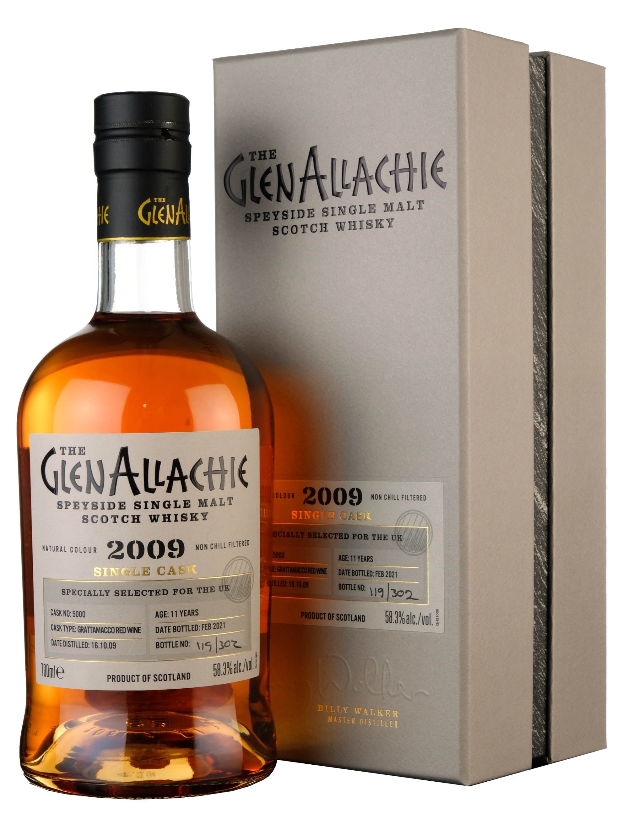 Glenallachie 2009-2021 | 11 Year Old | Grattamacco Red Wine Finish