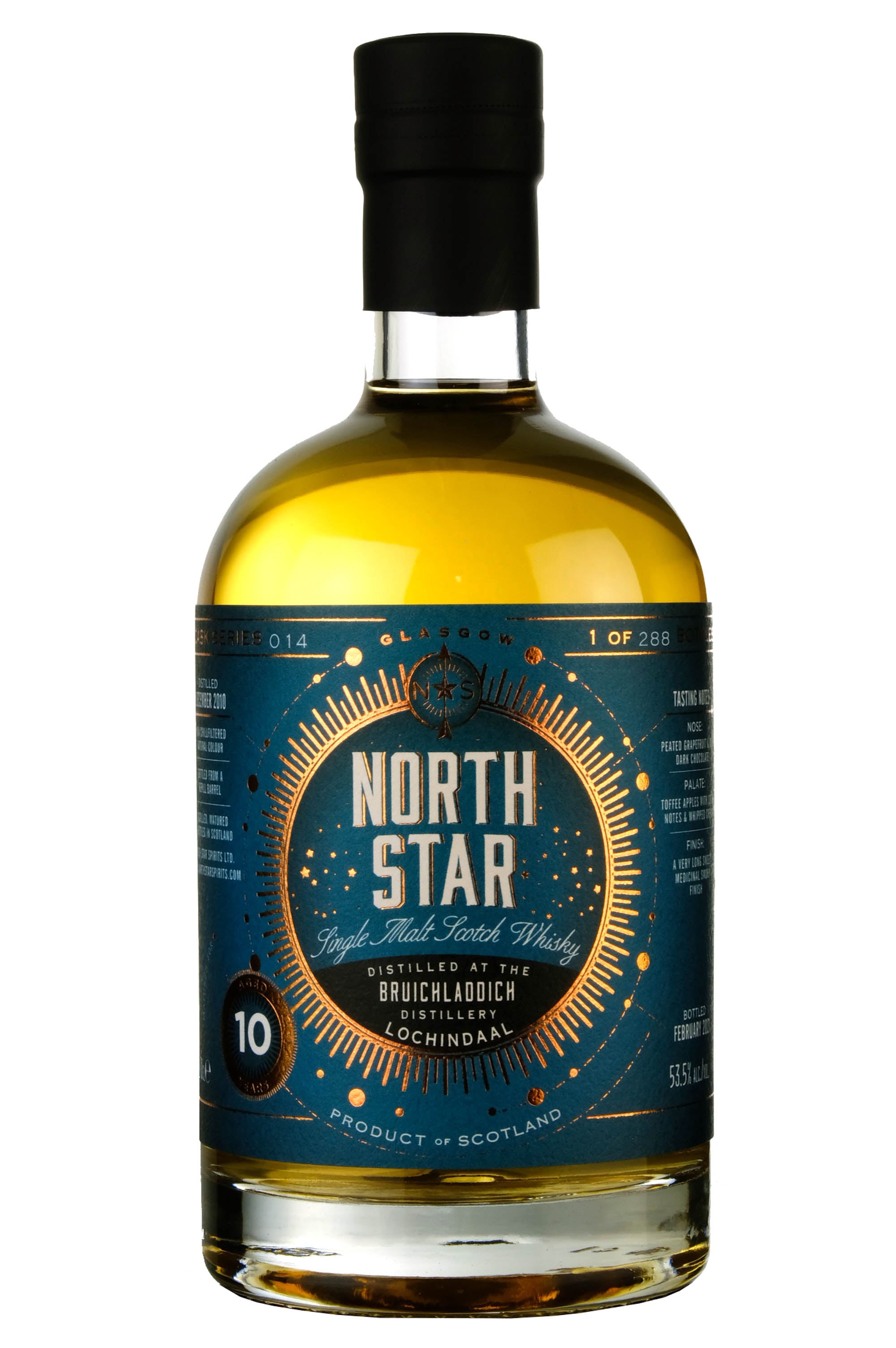 Bruichladdich (Lochindaal) 2010-2021 | 10 Year Old North Star Spirits