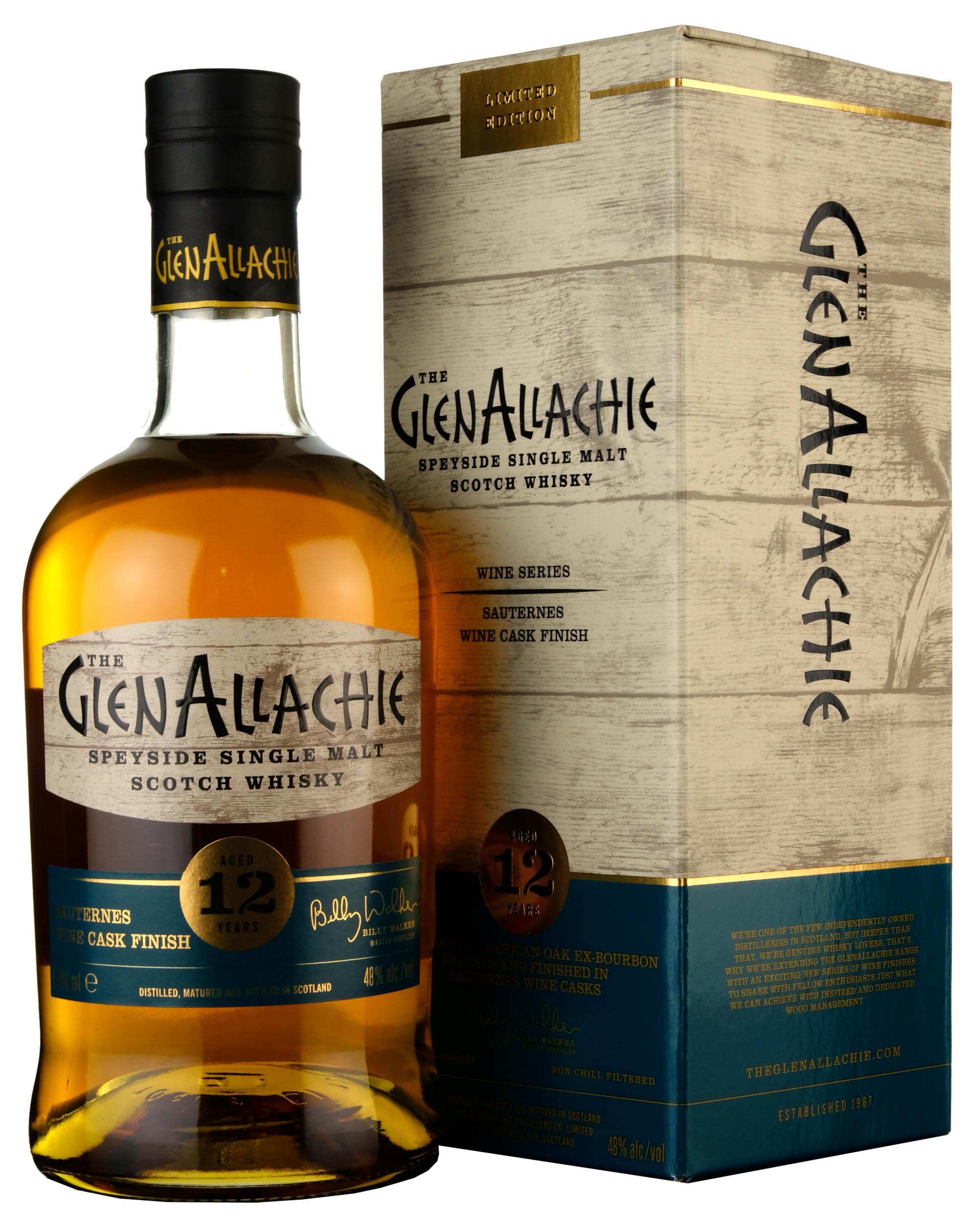 Glenallachie 12 Year Old Sauternes Wine Cask Finish