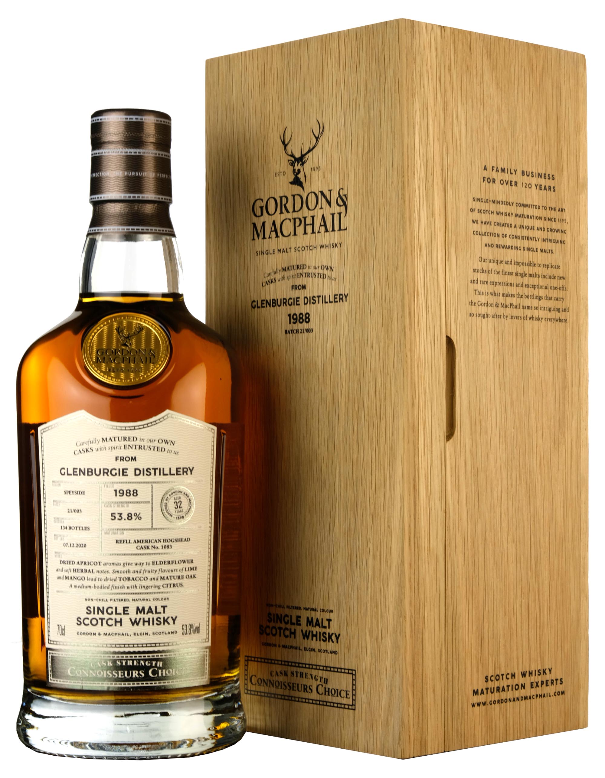 Glenburgie 1988-2020 | 32 Year Old | Connoisseurs Choice Cask Strength