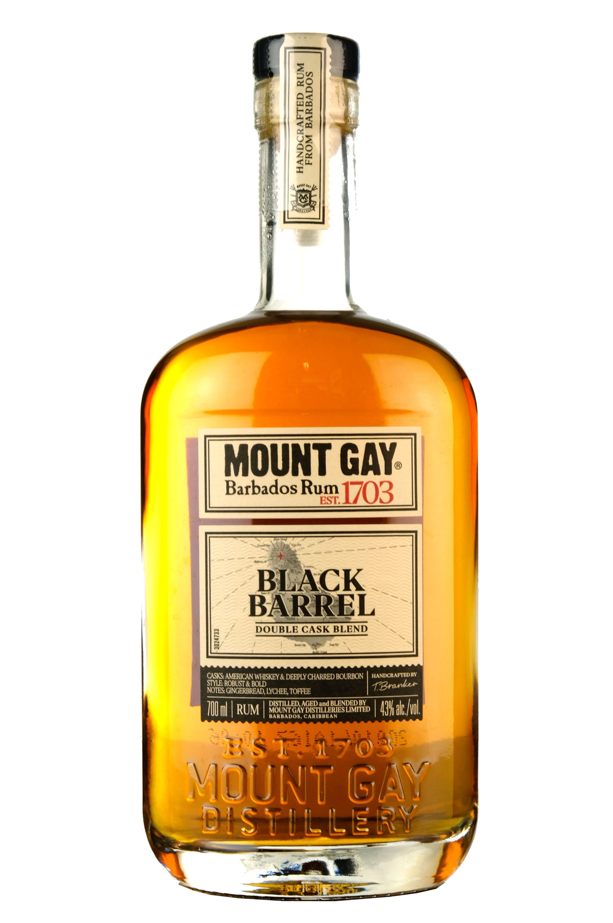 Mount Gay Black Barrel Double Cask Blend Rum