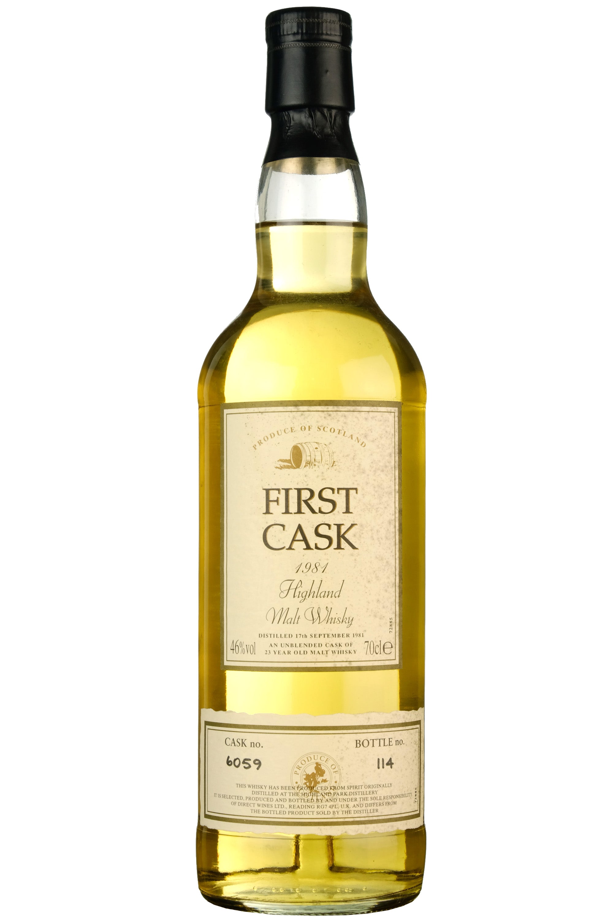 Highland Park 1981 23 Year Old | First Cask 6059