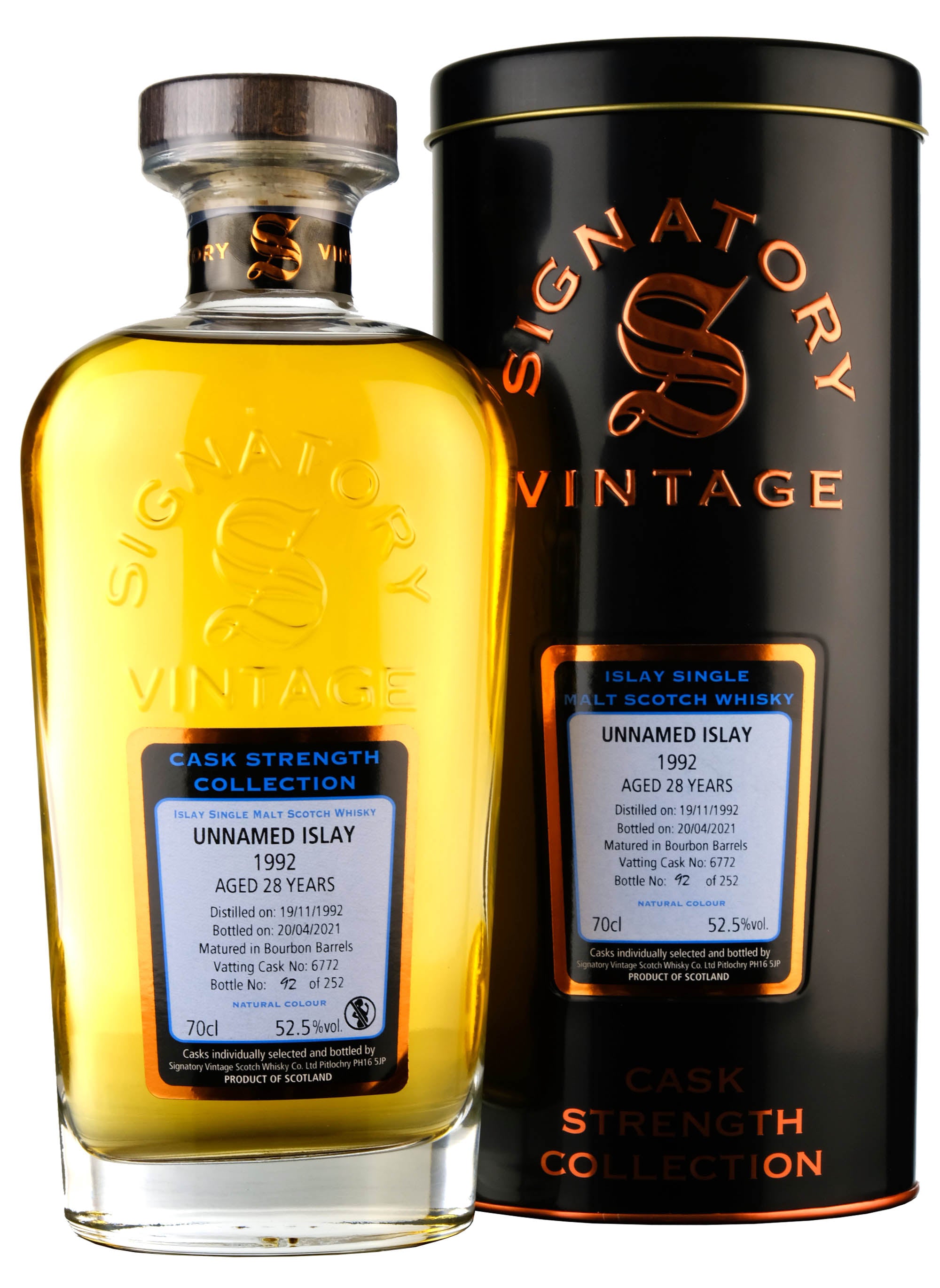 Unnamed Islay 1992-2021 | 28 Year Old Signatory Vintage Cask 6772