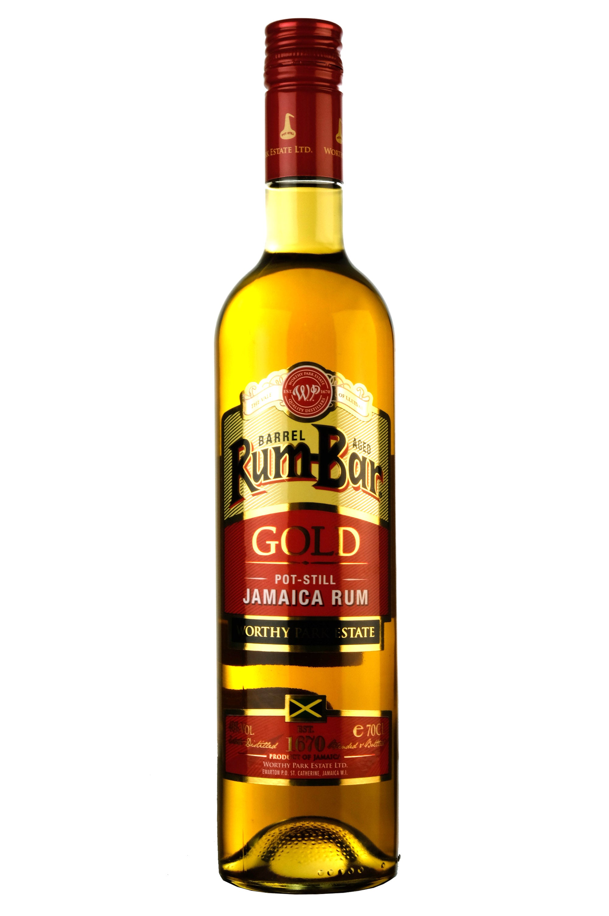 Worthy Park Rum-Bar Gold | Pot Still Jamaican Rum