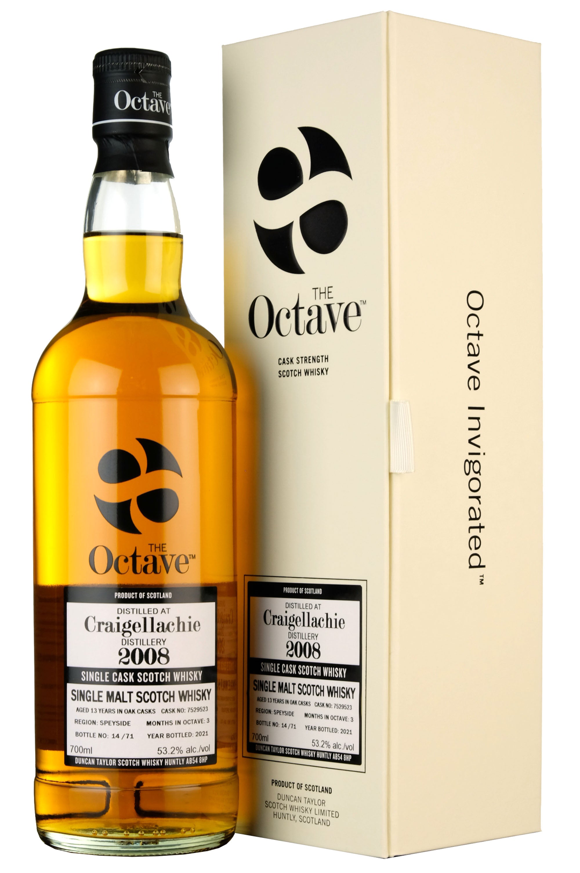 Craigellachie 2008-2021 | 13 Year Old | Duncan Taylor Octave Cask 7529523