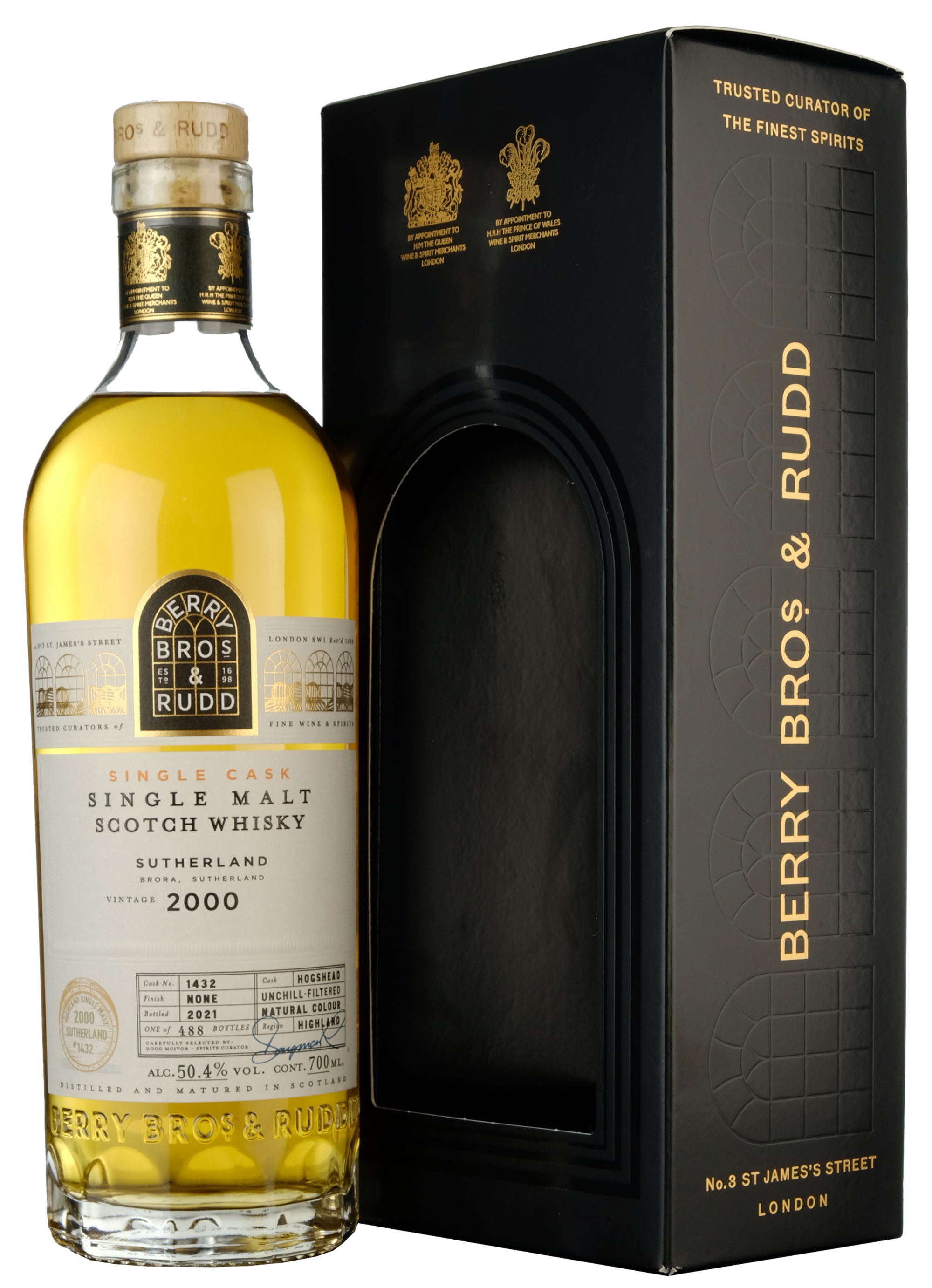 Sutherland 2000-2021 | 20 Year Old Berry Bros Single Cask 1432