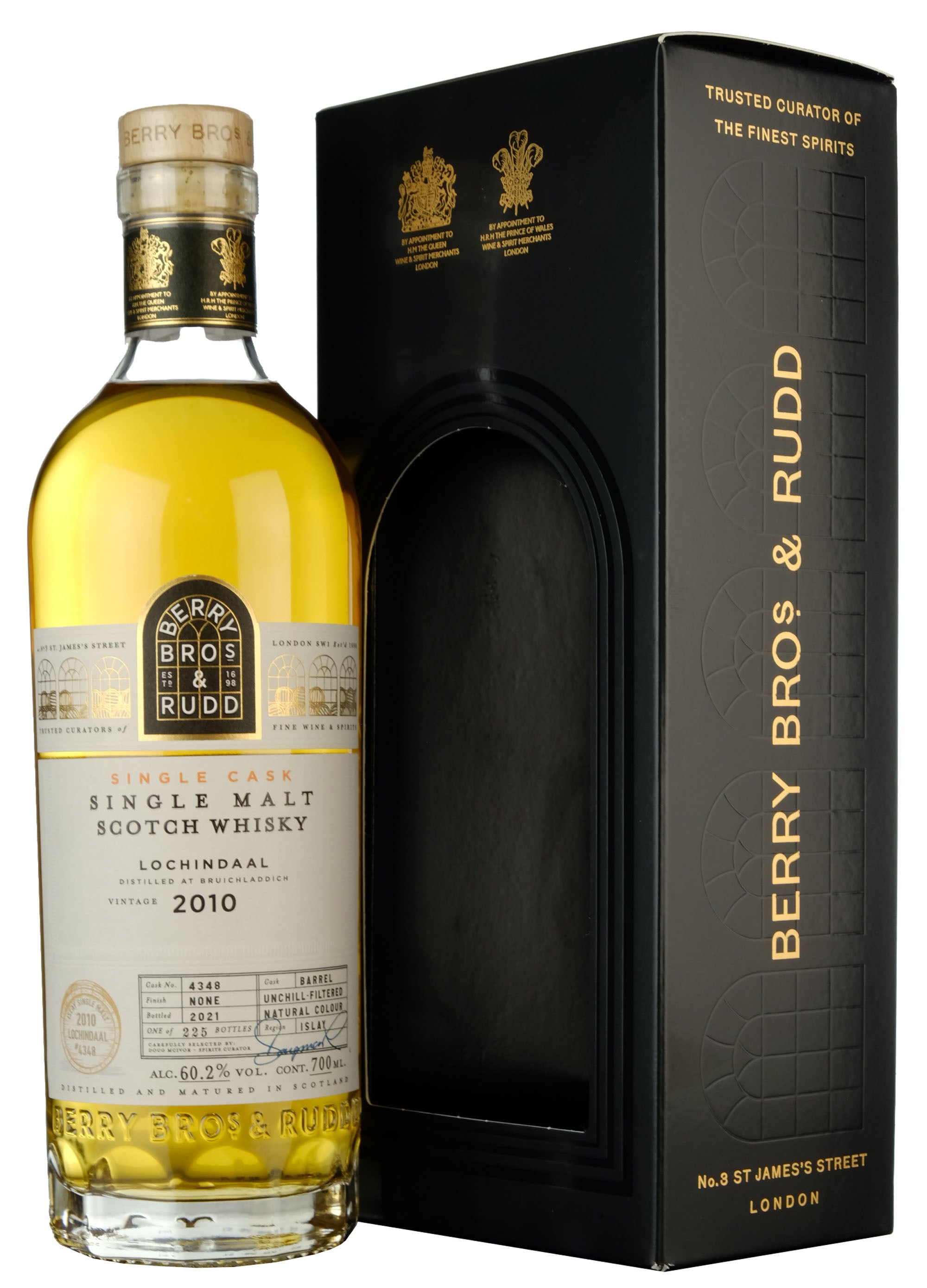 Lochindaal 2010-2021 | 10 Year Old Berry Bros Single Cask 4348