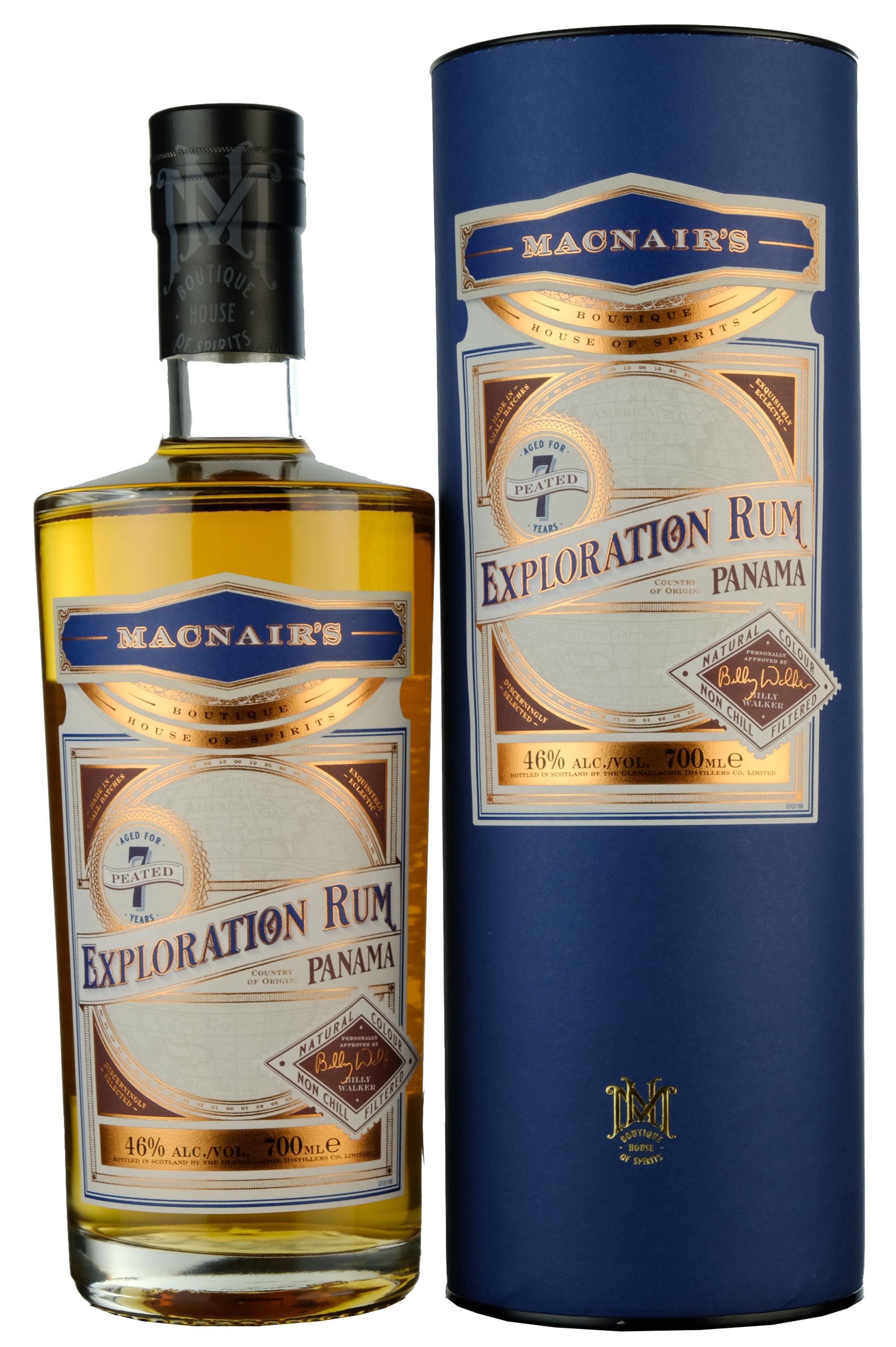 MacNair's Exploration 7 Year Old Peated Panama Rum