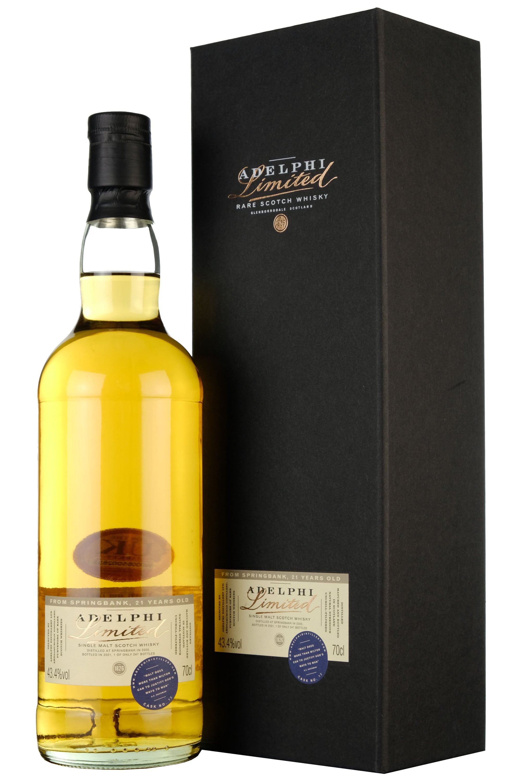 Springbank 2000-2021 | 21 Year Old Adelphi Limited Cask 12