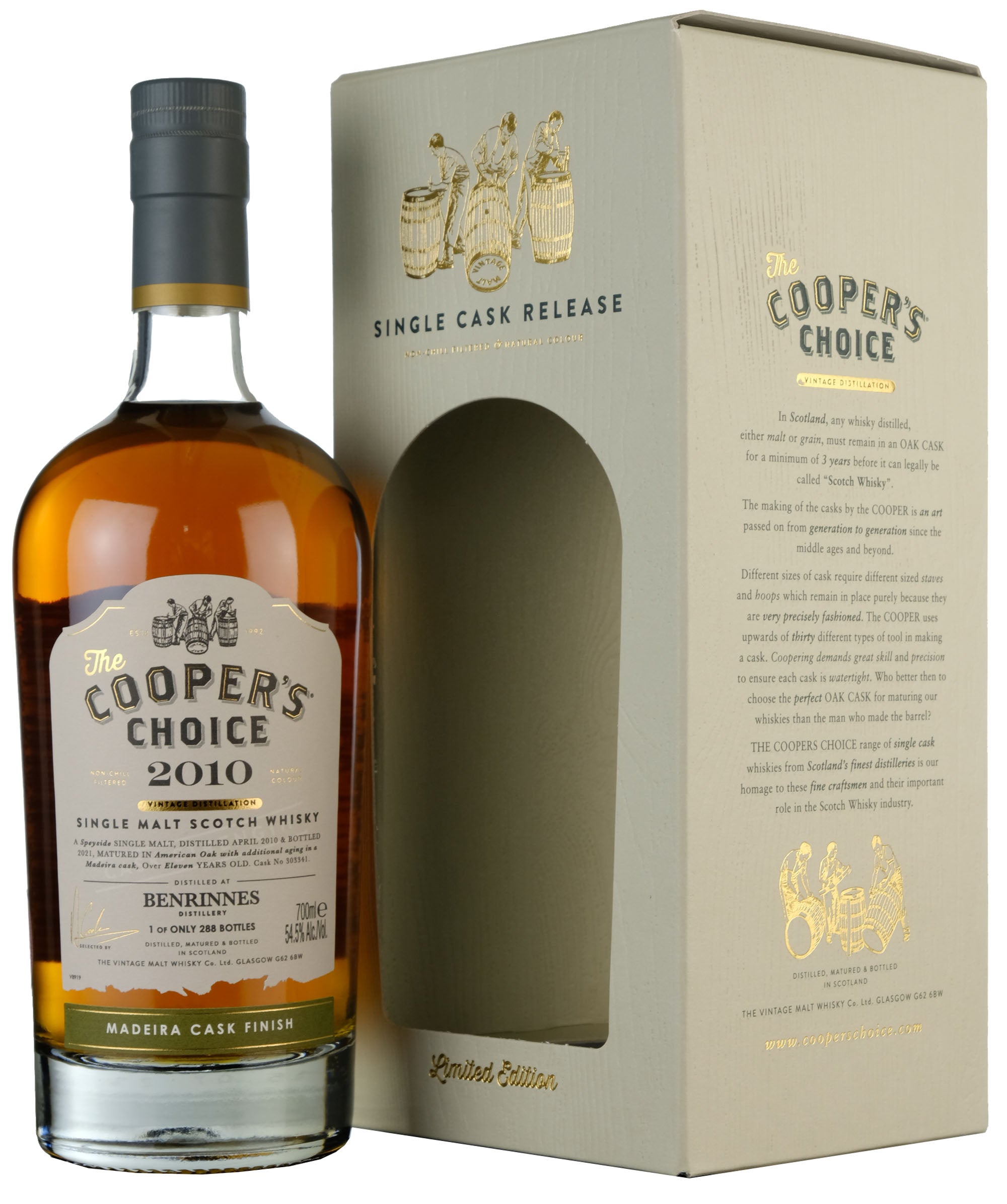 Benrinnes 2010-2021 | 11 Year Old Cooper's Choice Single Cask #303341