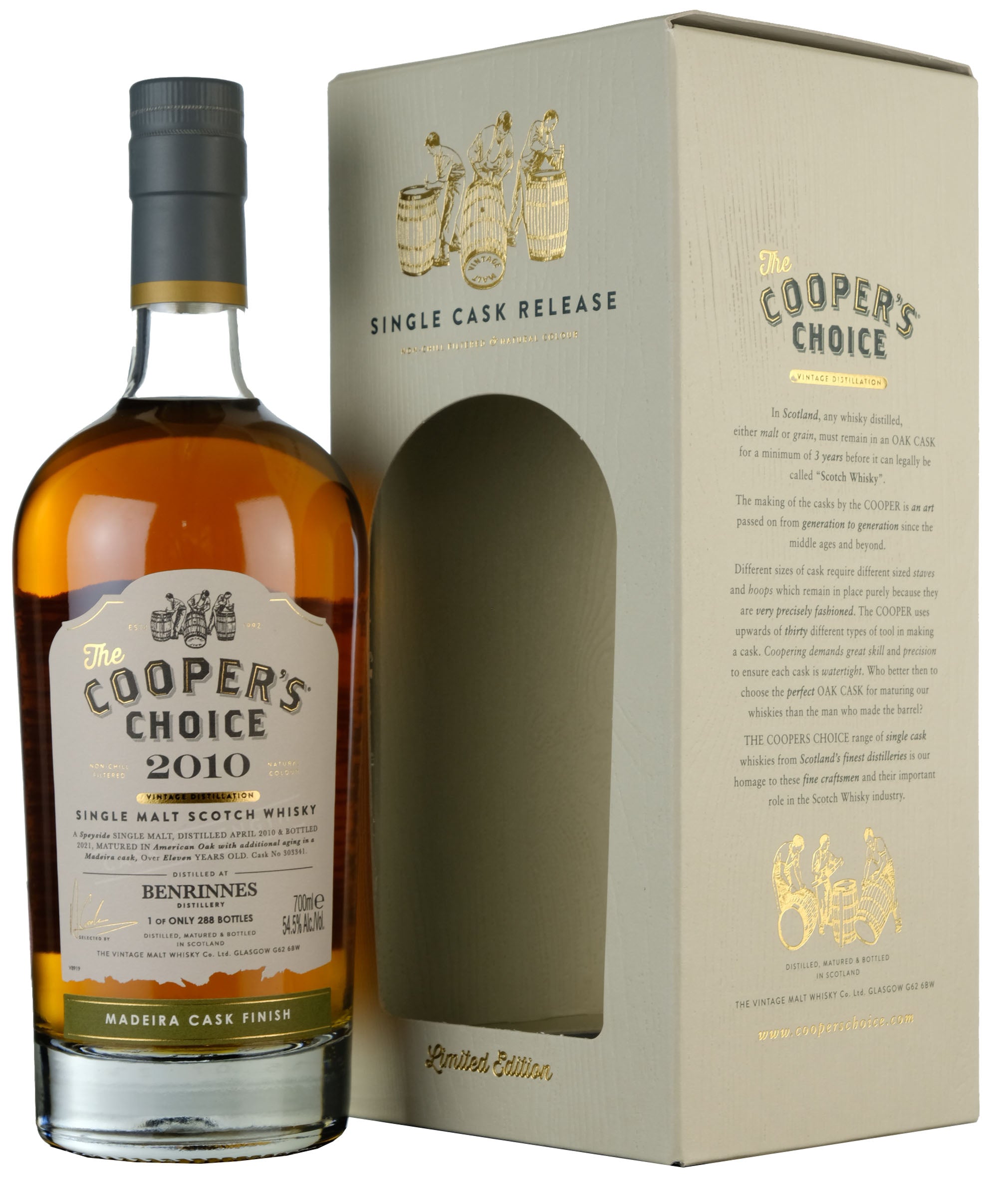 Benrinnes 2010-2021 | 11 Year Old Cooper's Choice Single Cask 303341