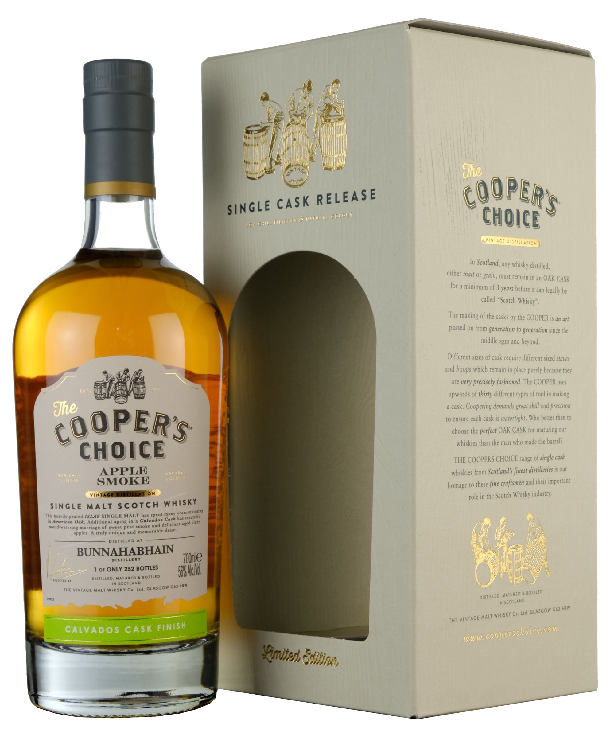 Bunnahabhain Peated Cooper's Choice Apple Smoke