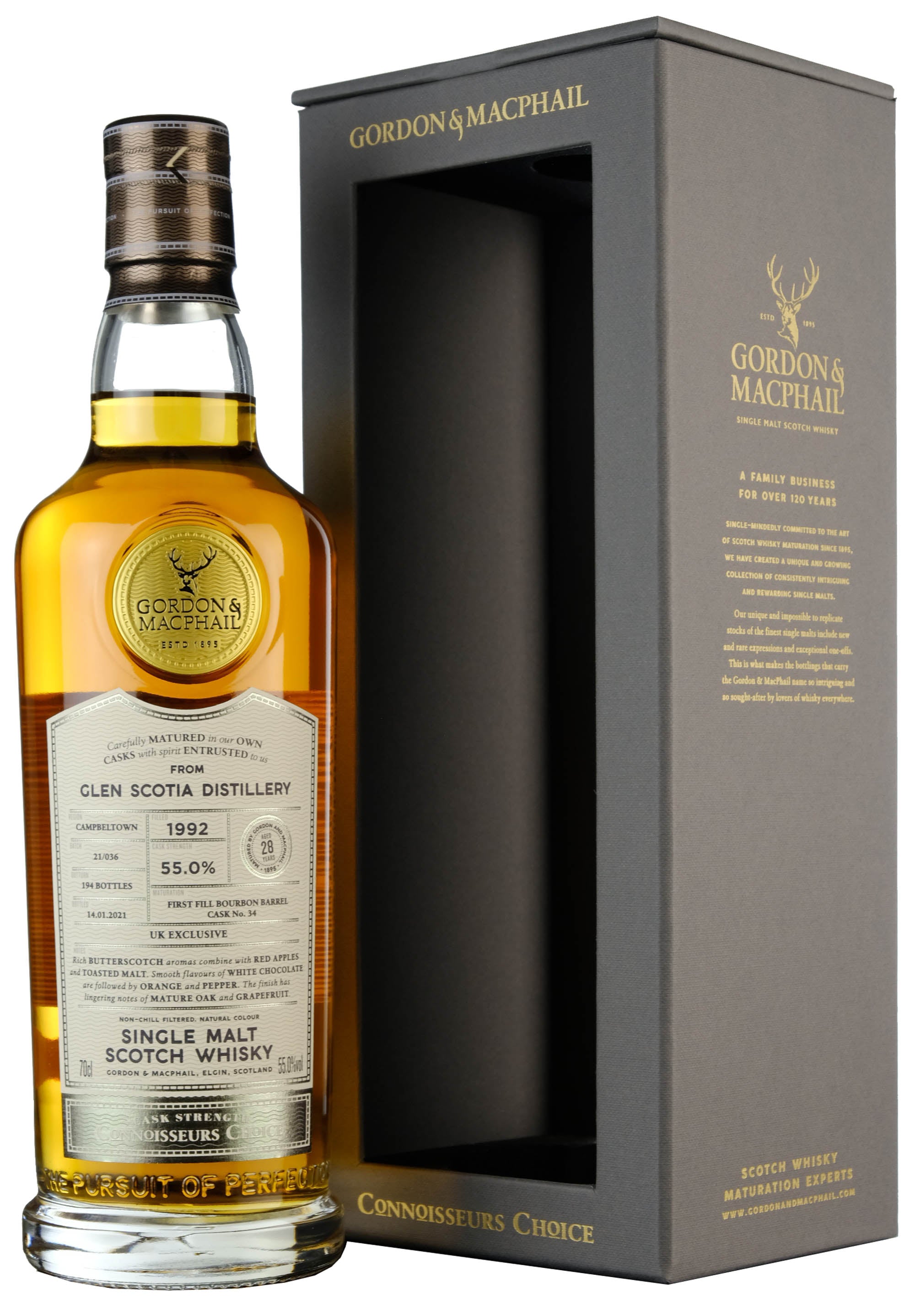 Glen Scotia 1992-2021 | 28 Year Old | Connoisseurs Choice Cask Strength