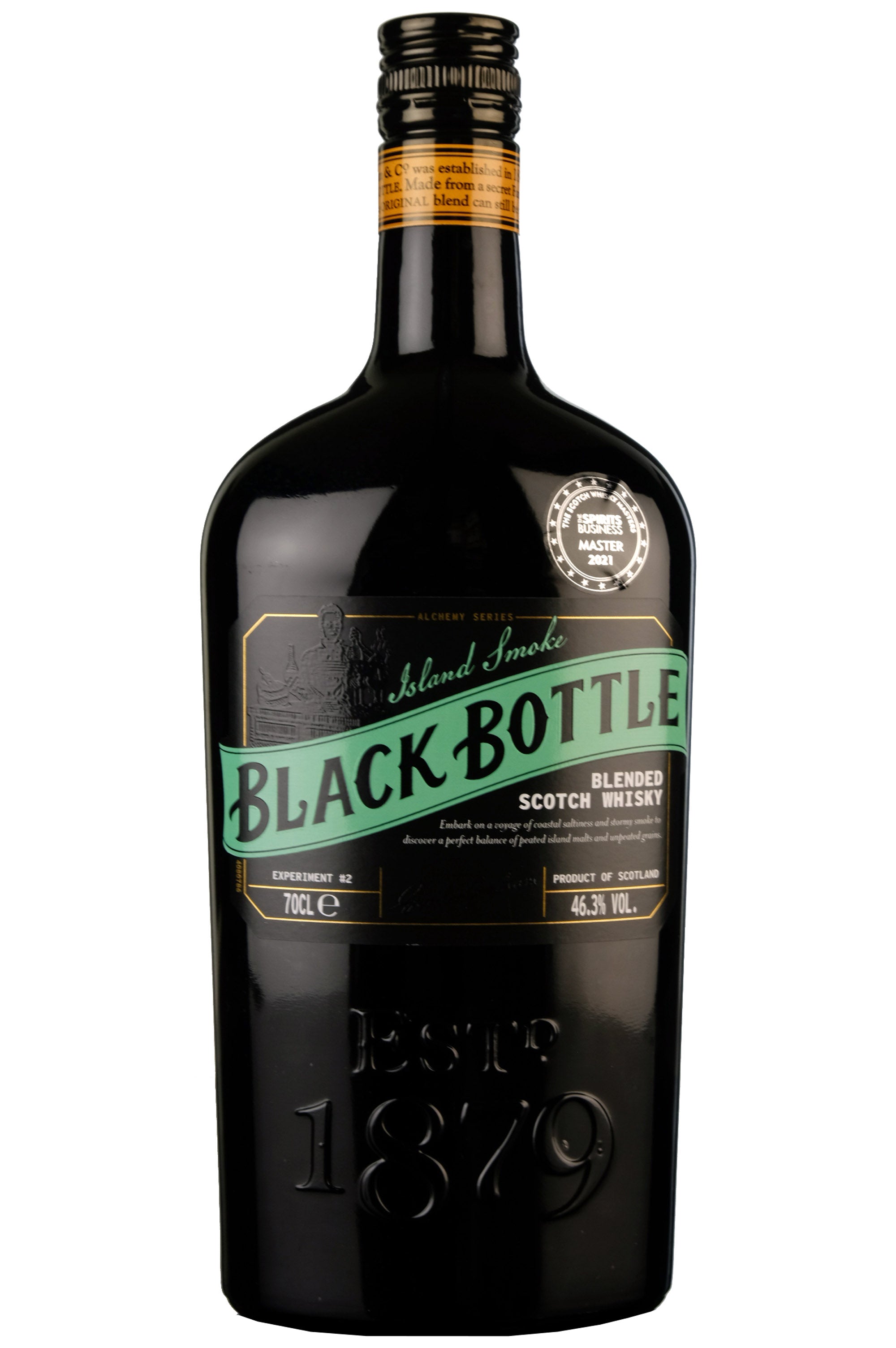 Black Bottle Island Smoke Alchemy Series Experiment 2 Bottled 2021