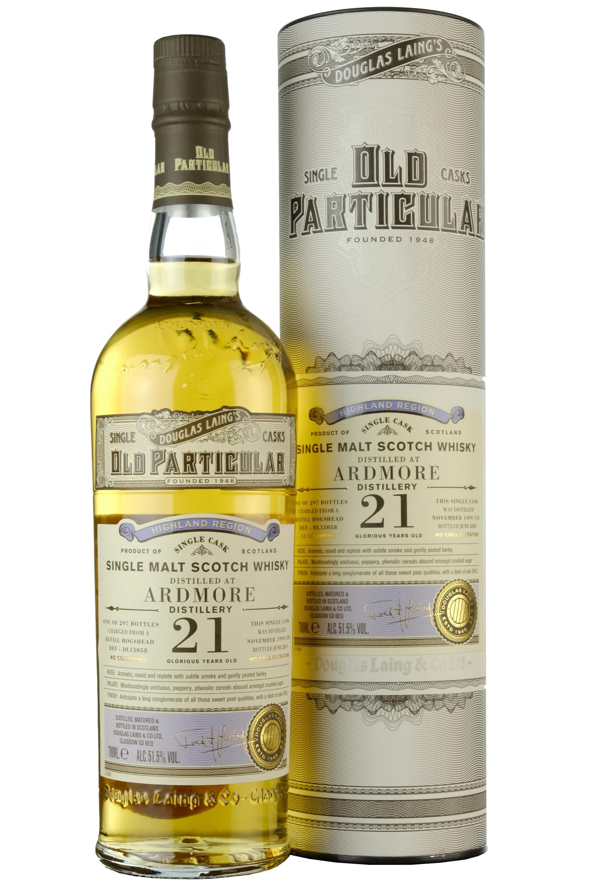 Ardmore 1999-2021 | 21 Year Old | Old Particular | Single Cask DL15058