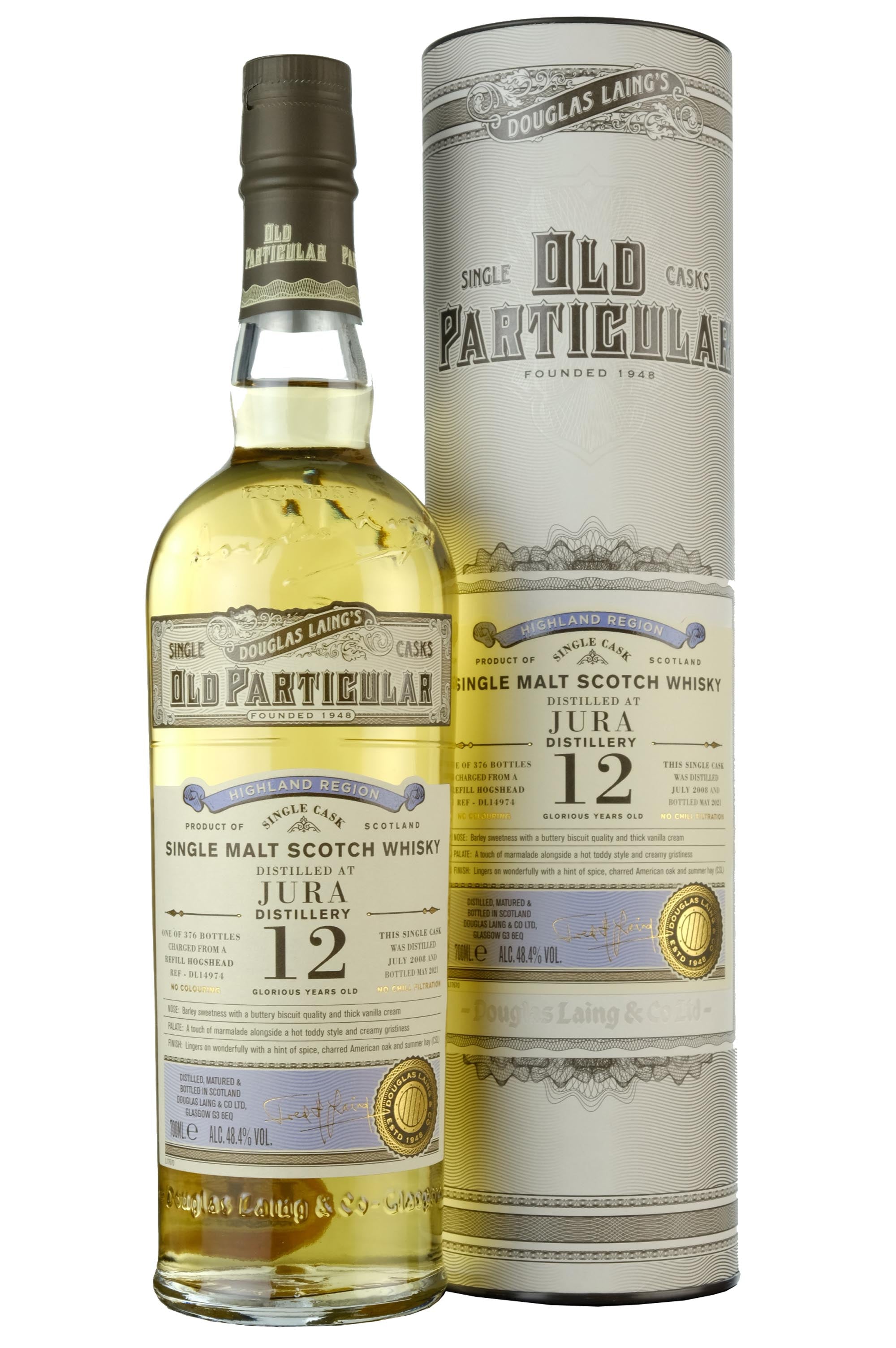 Jura 2008-2021 | 12 Year Old | Old Particular | Single Cask DL14974