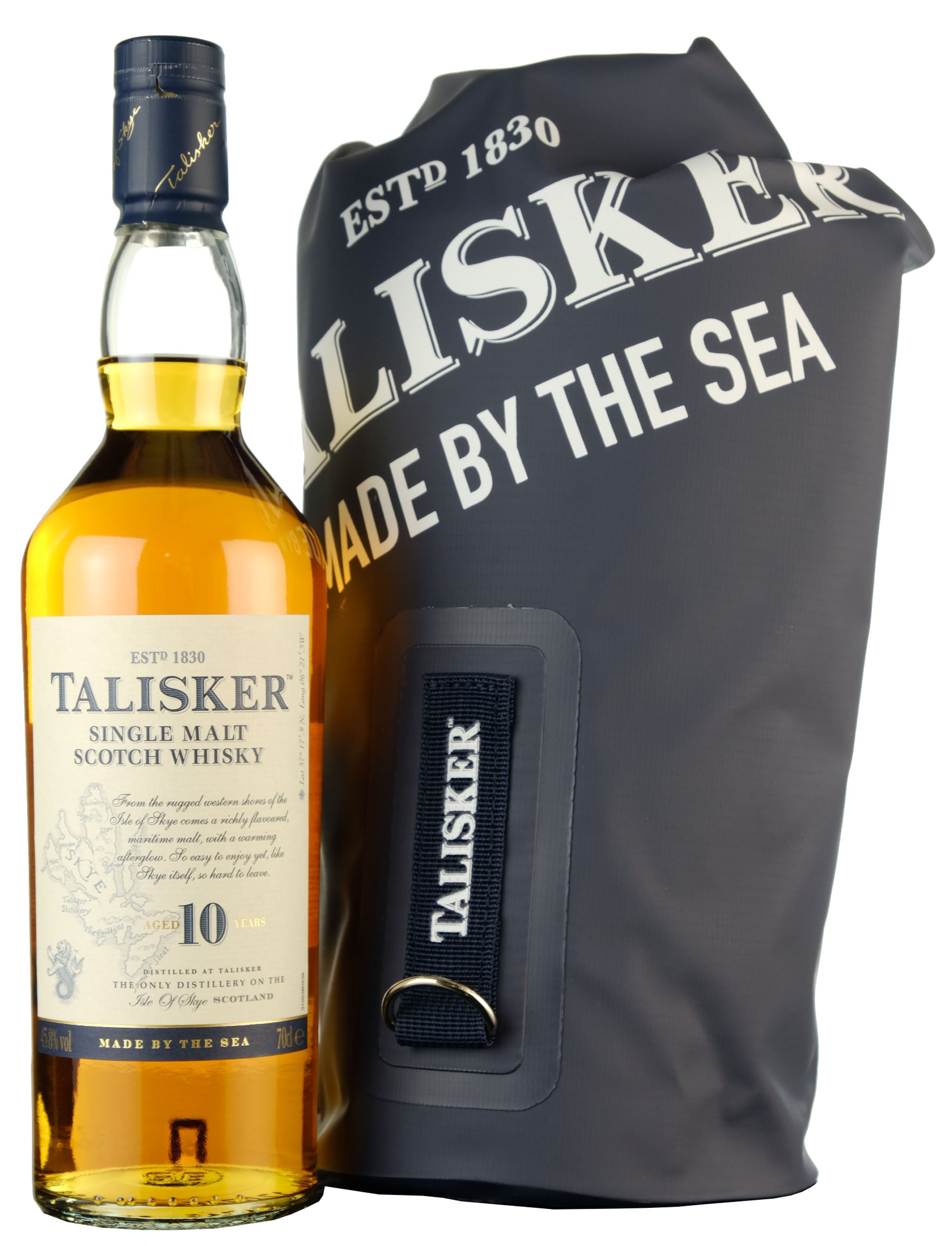 Talisker 10 Year Old | Made By The Sea Dry Bag Gift Pack