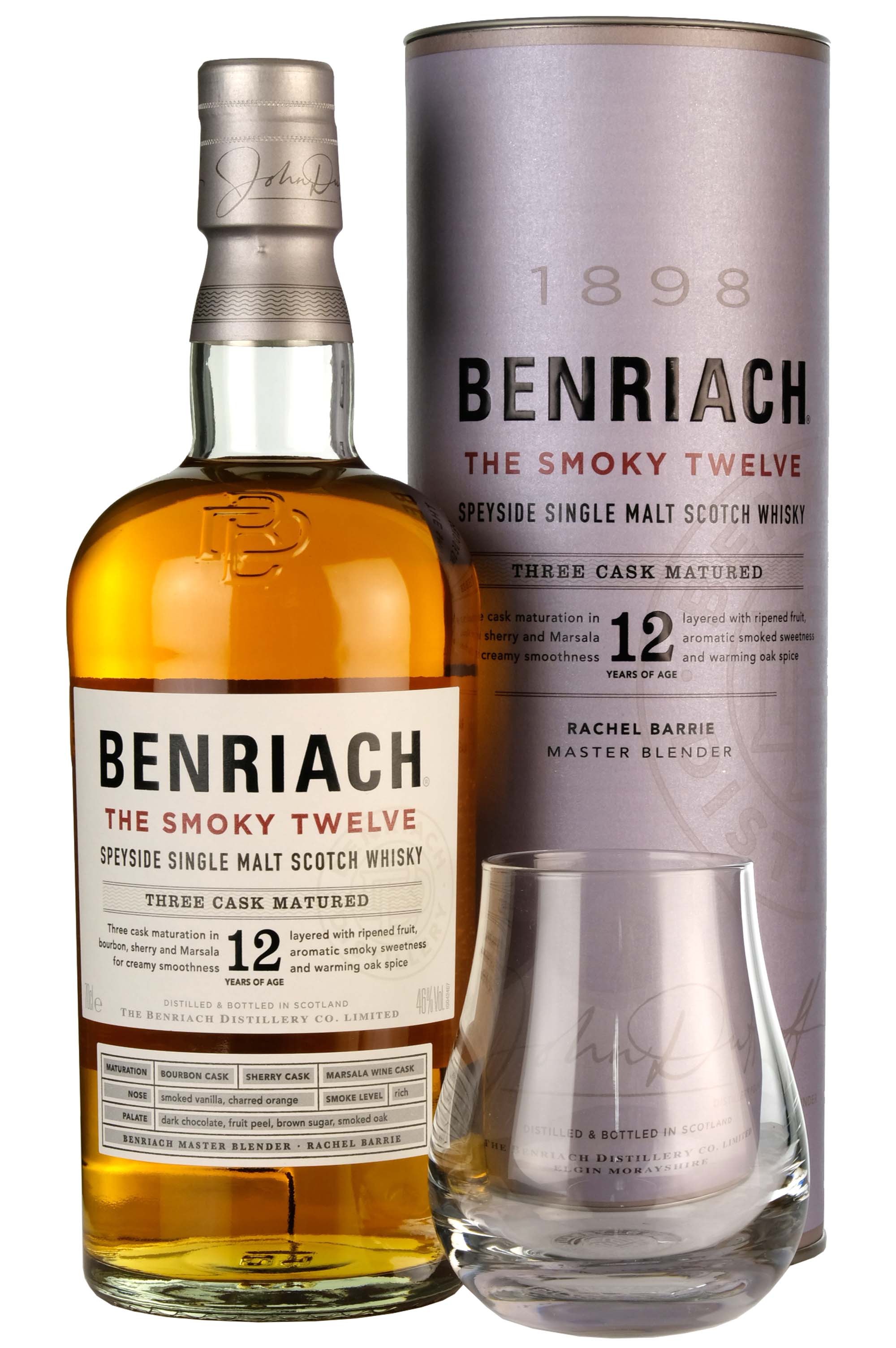 Benriach The Smoky Twelve | 12 Year Old | Three Cask Matured