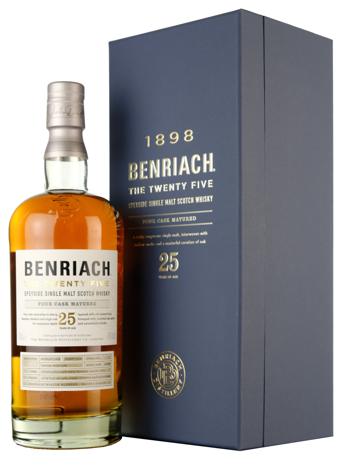 Benriach The Twenty Five 25 Year Old Four Cask Matured