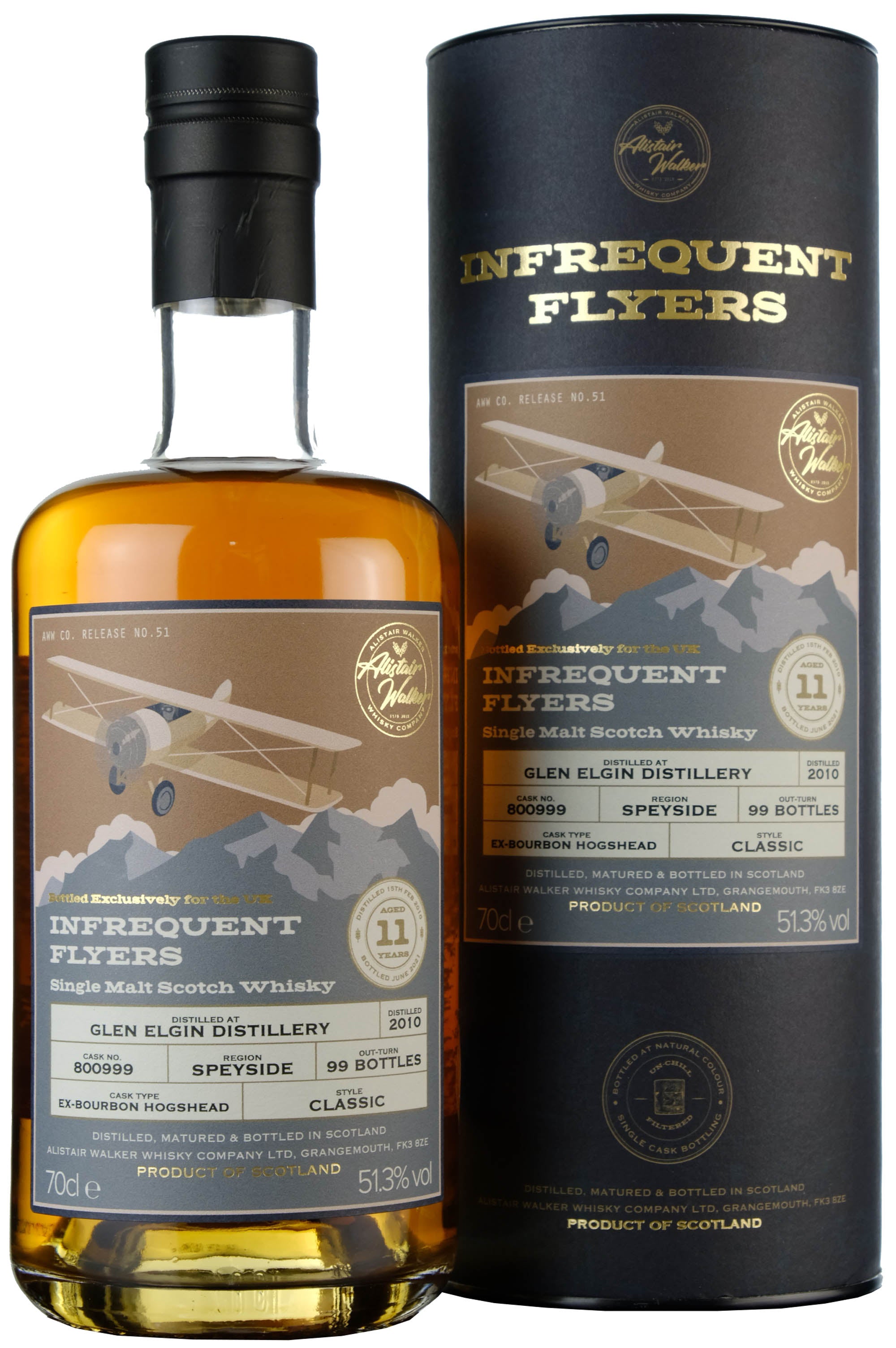 Glen Elgin 2010-2021 | 11 Year Old Infrequent Flyers UK Exclusive