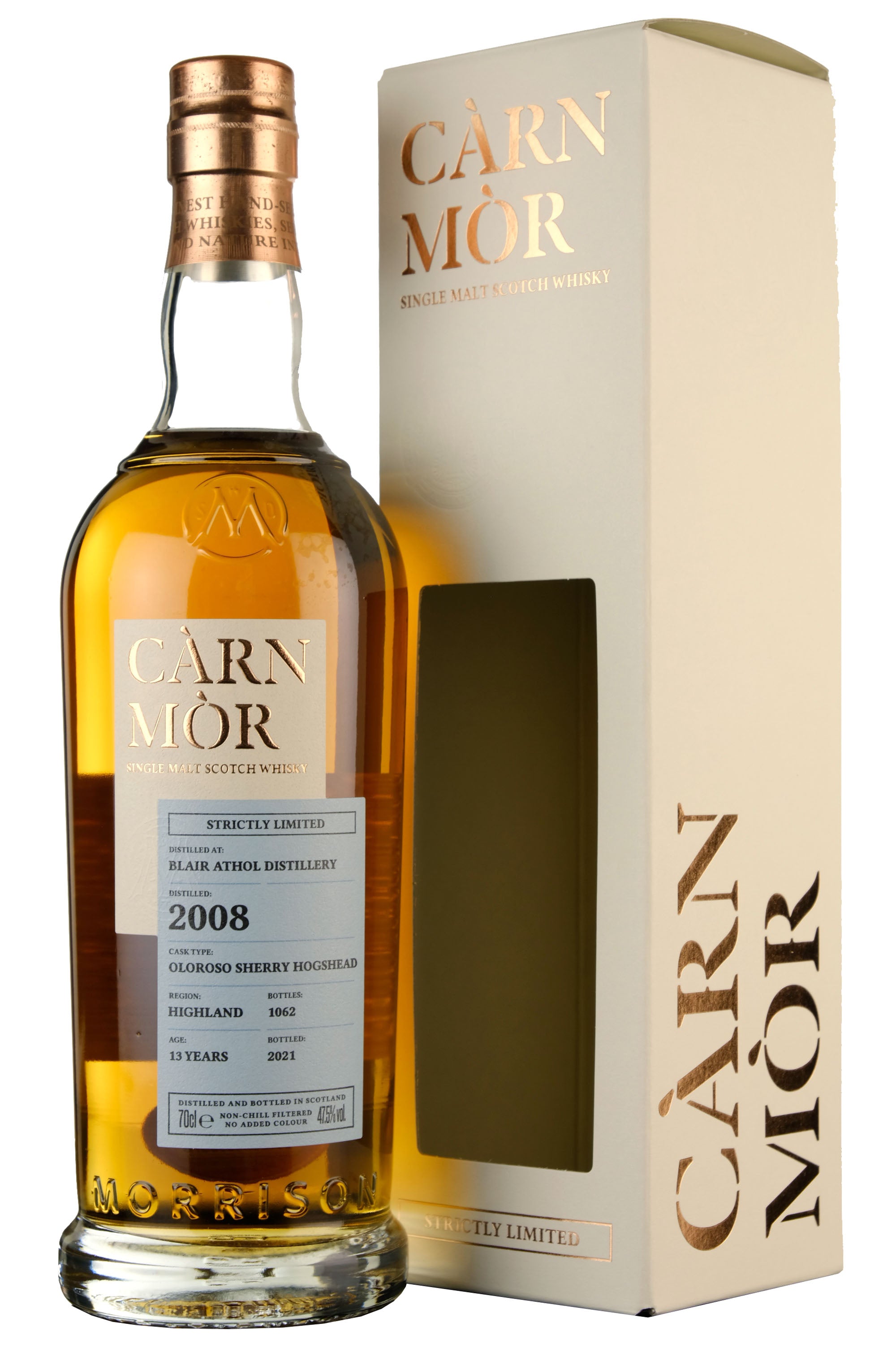 Morrison Distillers Carn Mor Independent Whisky Bottlers - Whisky