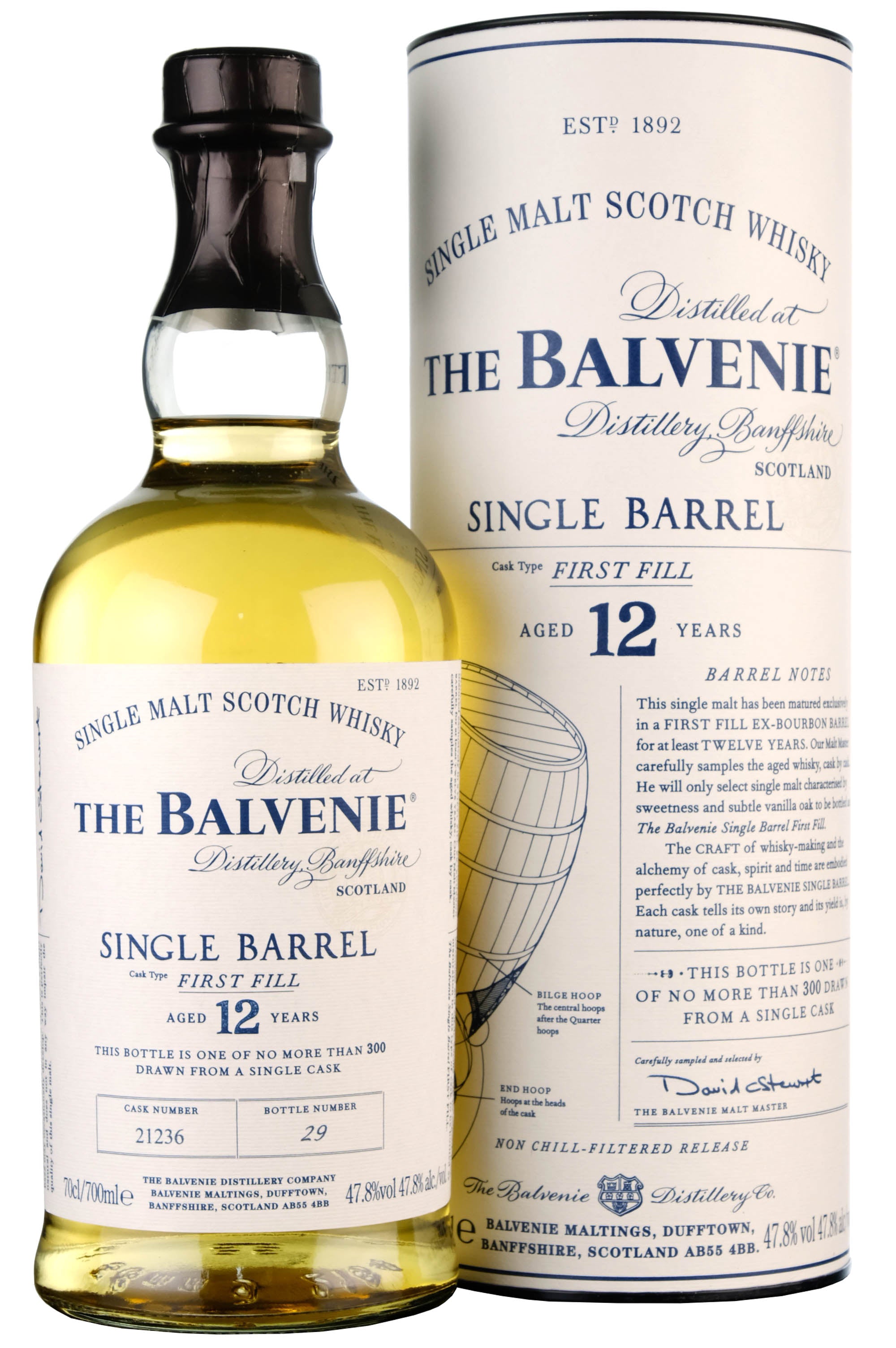 Balvenie 12 Year Old Single Barrel Cask 21236