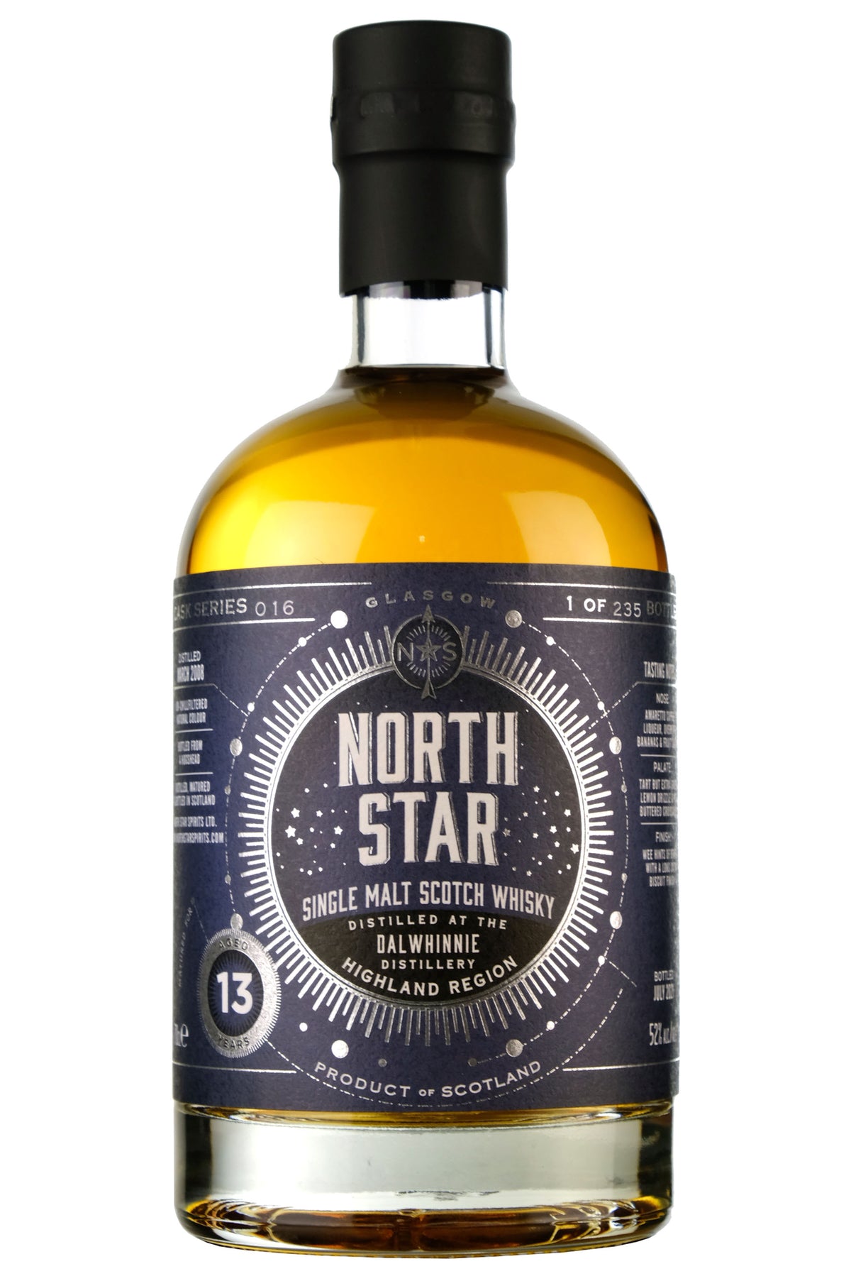 Dalwhinnie 2008-2021 | 13 Year Old North Star Spirits Series 16