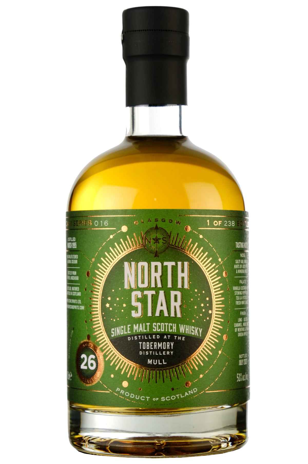 Tobermory 1995-2021 | 26 Year Old North Star Spirits Series 16