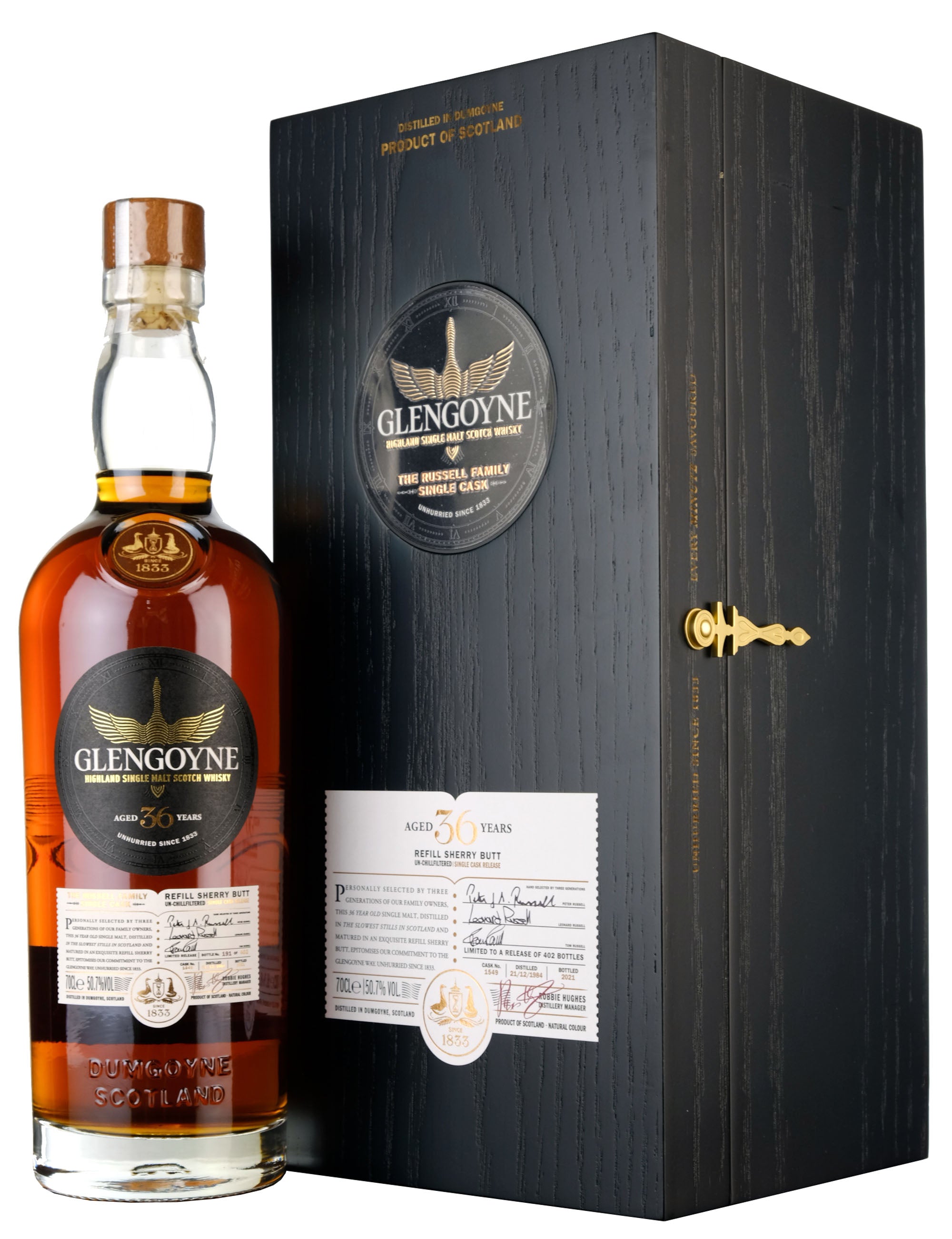 Glengoyne 1984-2021 | 36 Year Old | Russell Family Cask