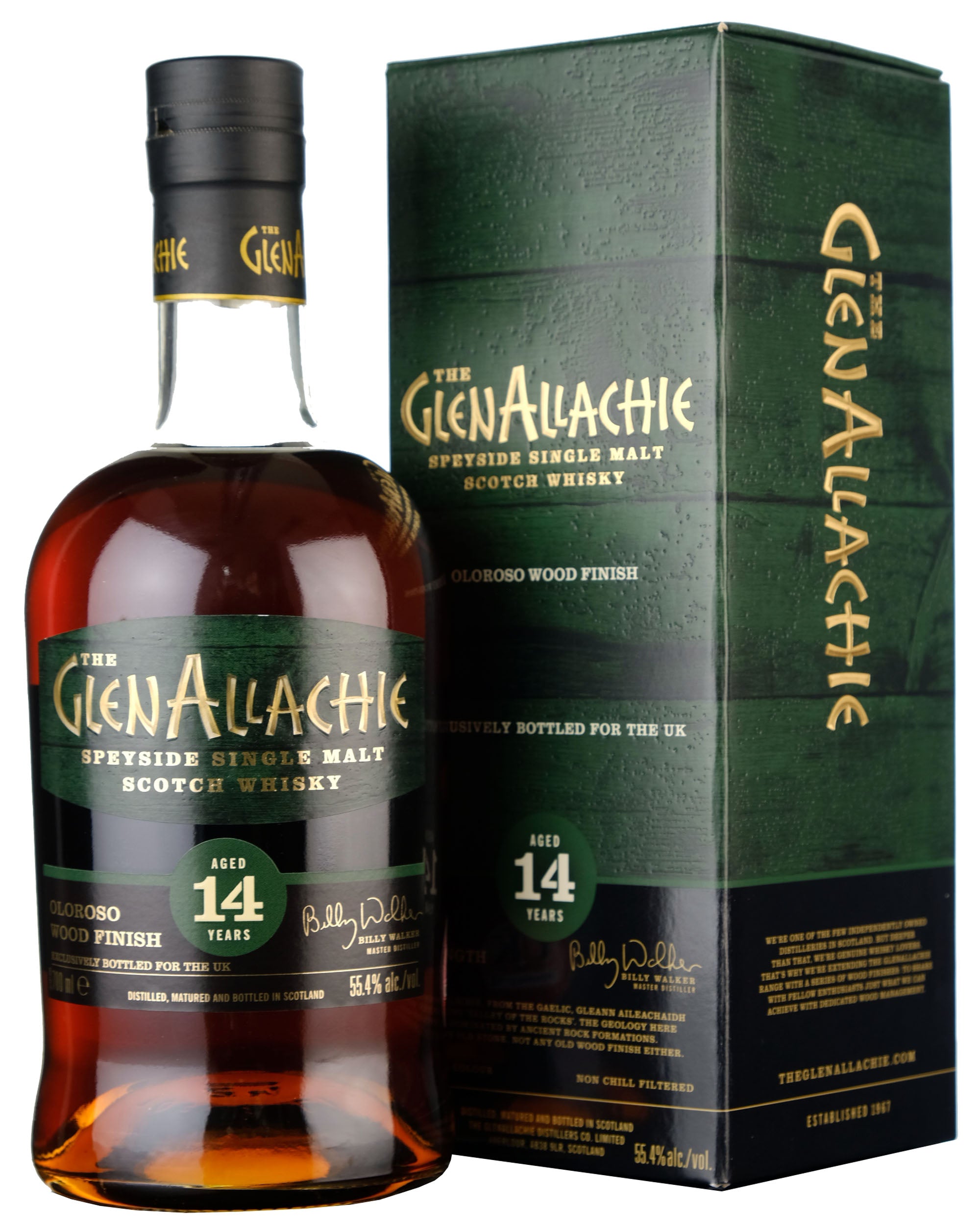 Glenallachie 14 Year Old Oloroso Wood Finish UK Exclusive Bottled 2021