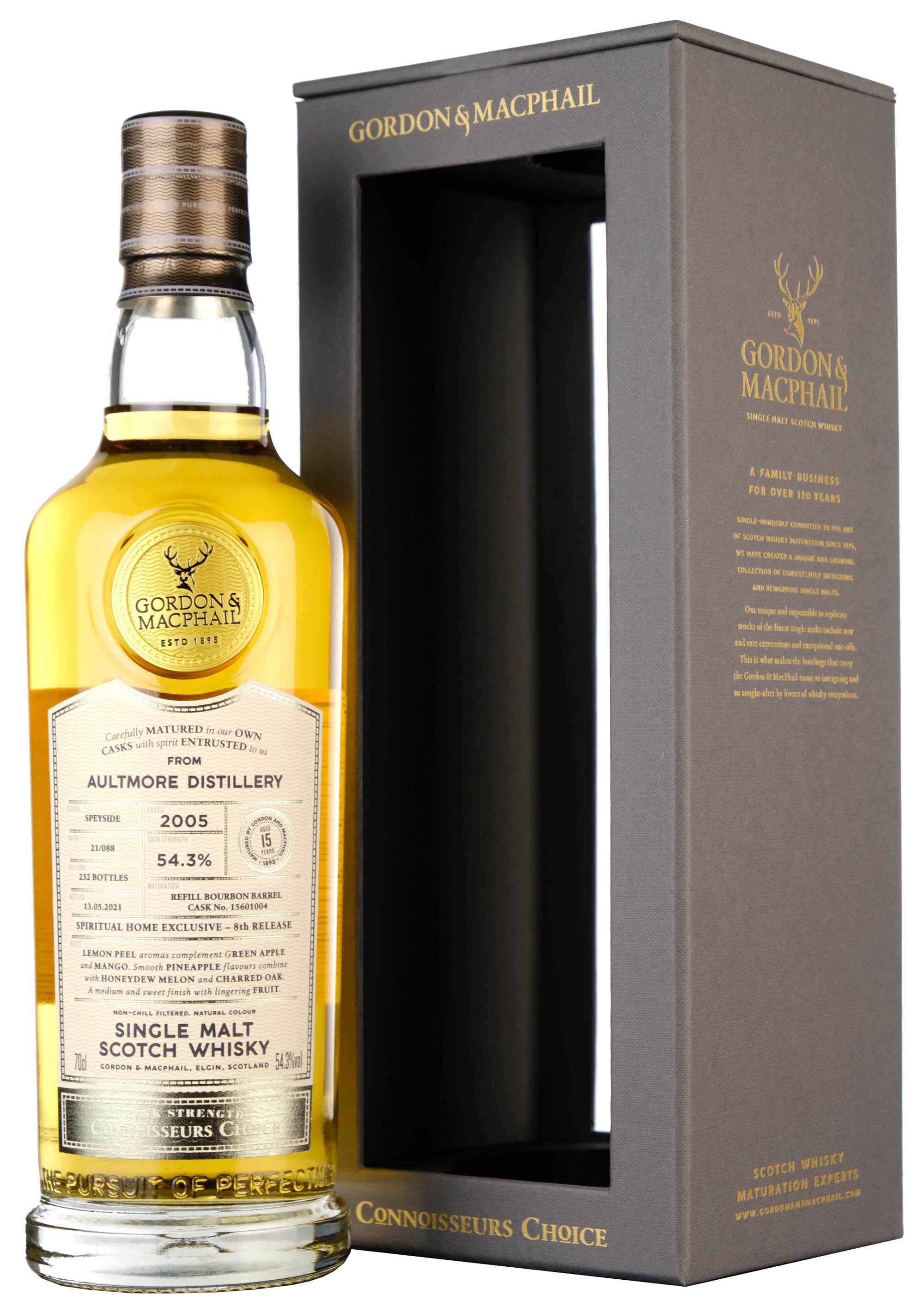 Aultmore 2005-2021 | 15 Year Old | Connoisseurs Choice Cask Strength