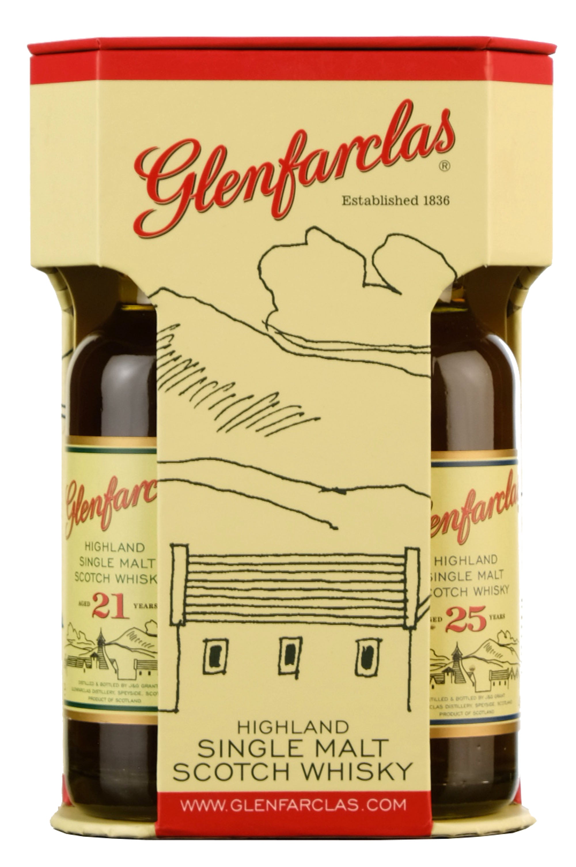 Glenfarclas 5cl Tri-Pack | 15 Year Old, 21 Year Old, 25 Year Old