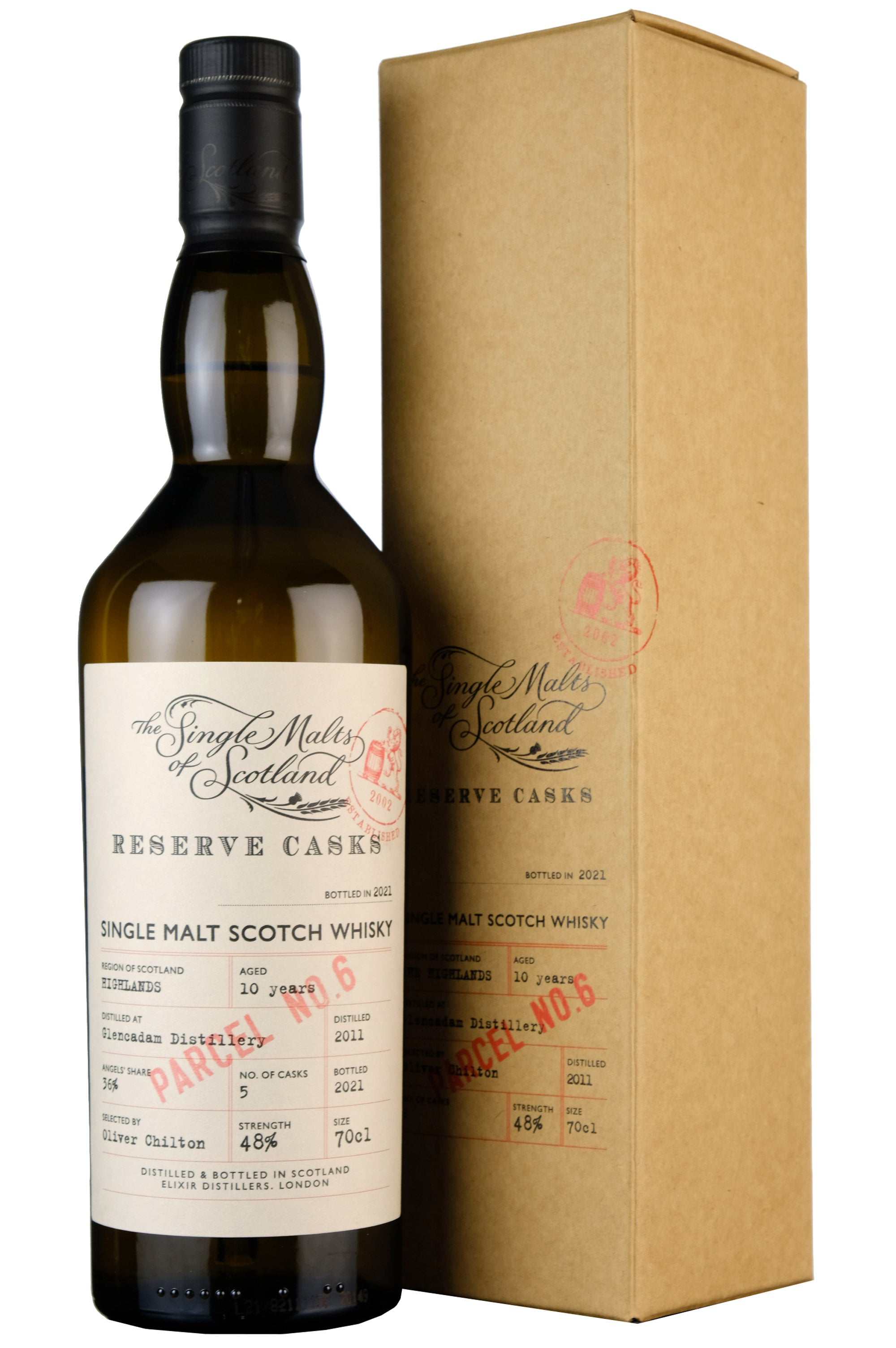 Glencadam 2011-2021 | 10 Year Old | The Single Malts Of Scotland Reserve Casks