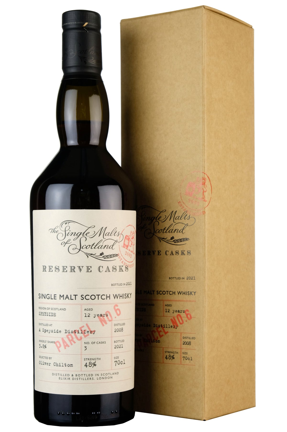 Undisclosed Speyside 2008-2021 | 12 Year Old The Single Malts Of Scotland
