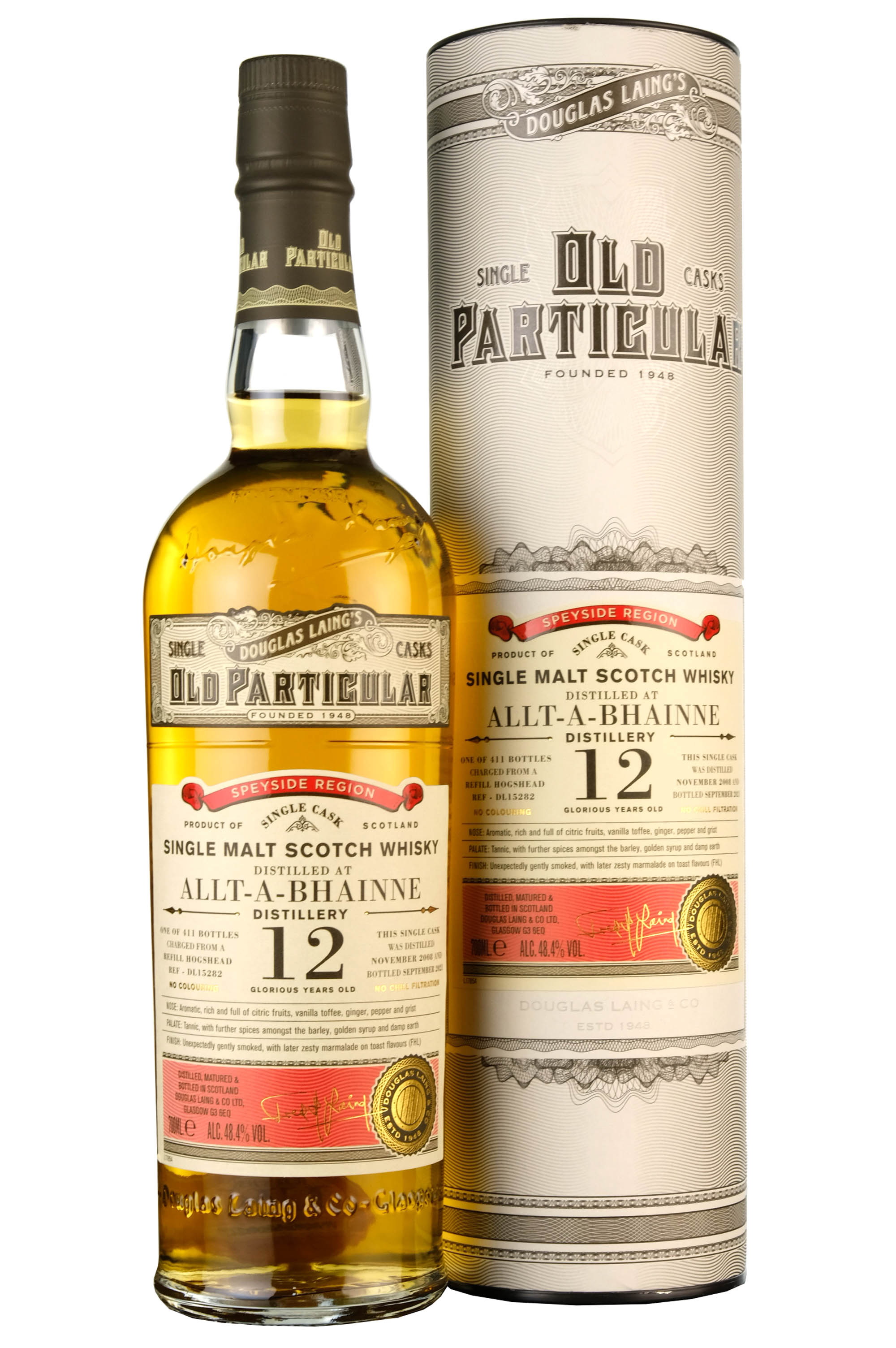 Allt-A-Bhainne 2008-2021 | 12 Year Old | Old Particular | Single Cask DL15282