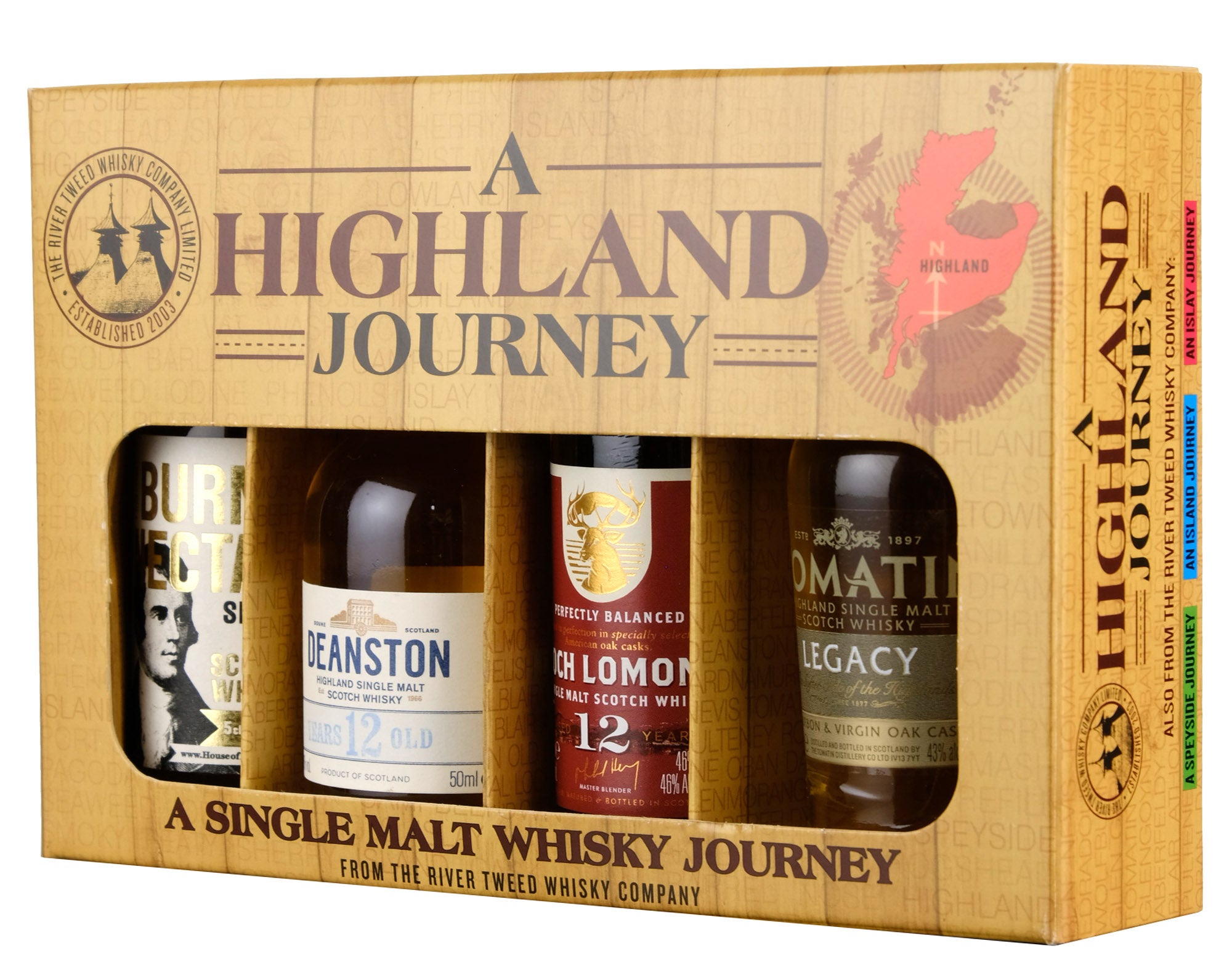 A Highland Journey | Whisky Miniature Gift Set