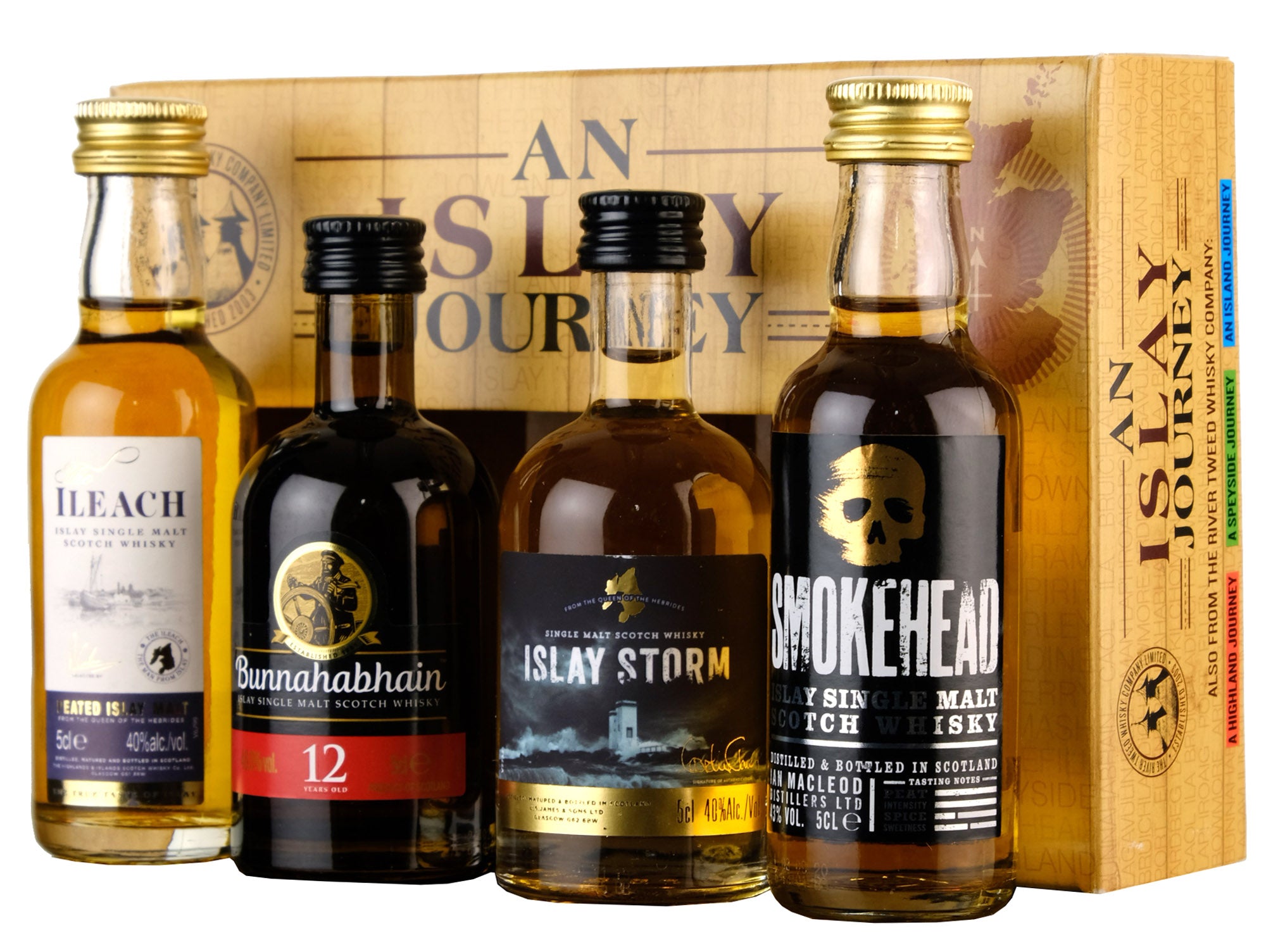 An Islay Journey | Whisky Miniature Gift Set