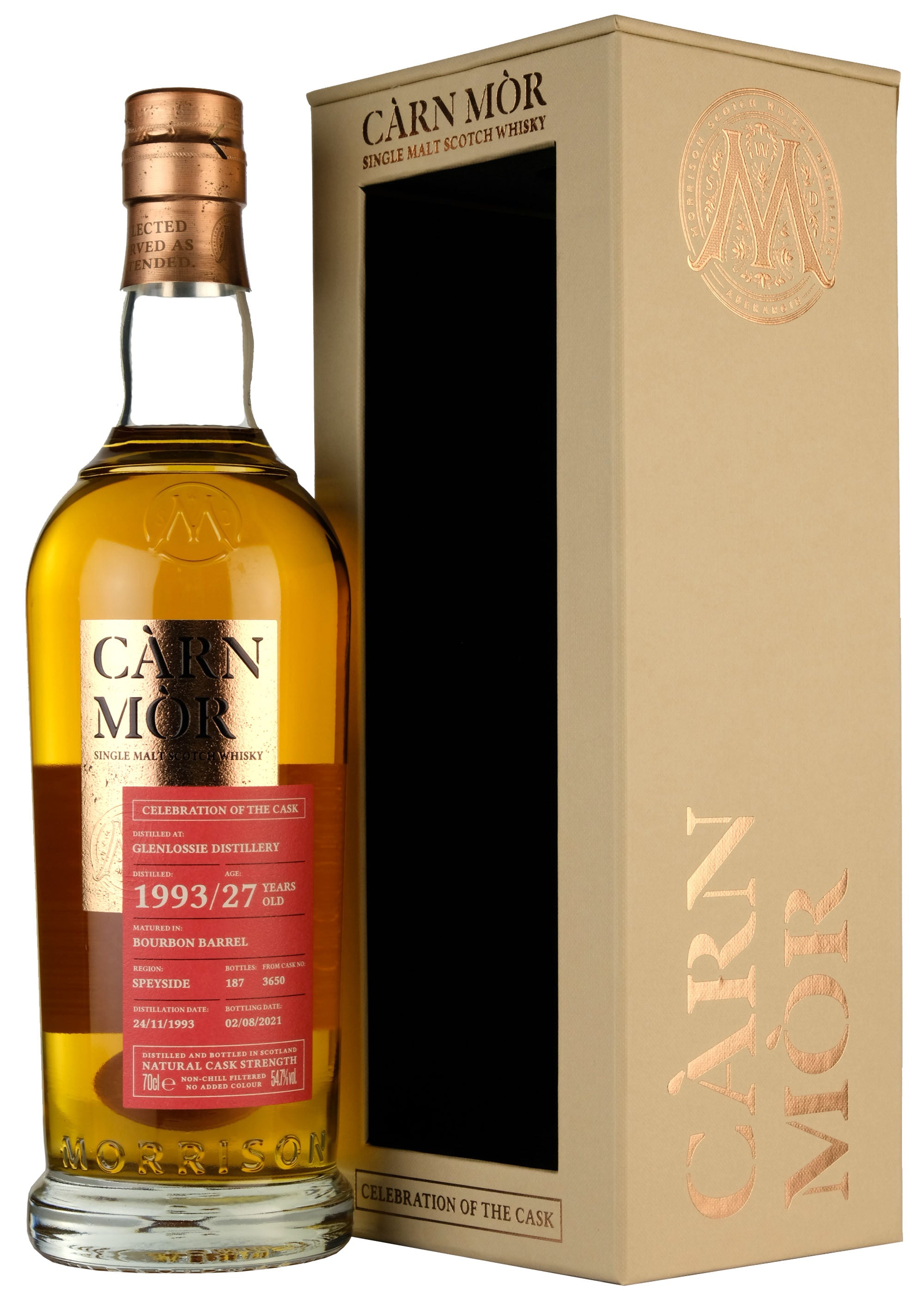Morrison Distillers Carn Mor Independent Whisky Bottlers - Whisky