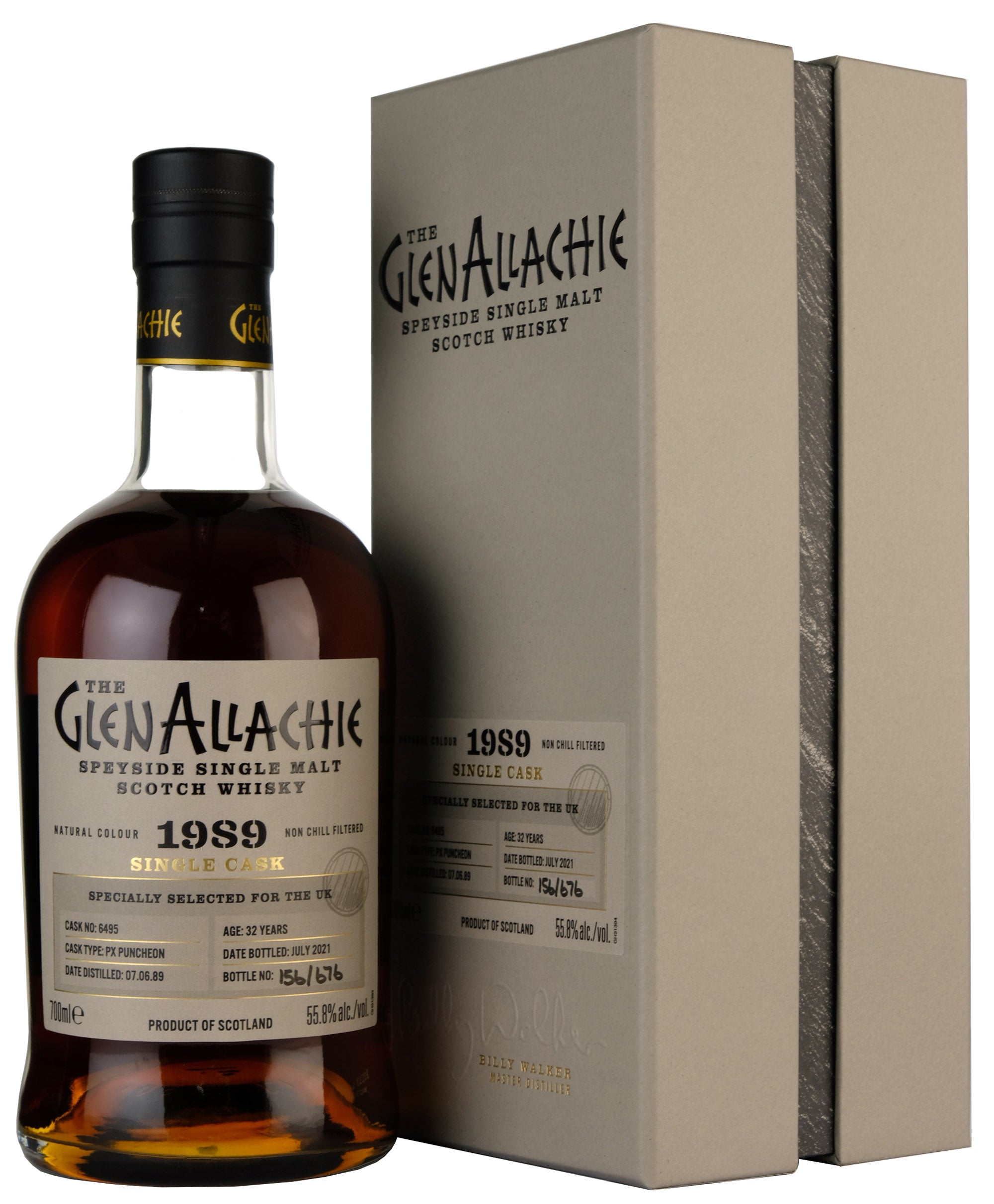 Glenallachie 1989-2021 | 32 Year Old Single Cask 6495