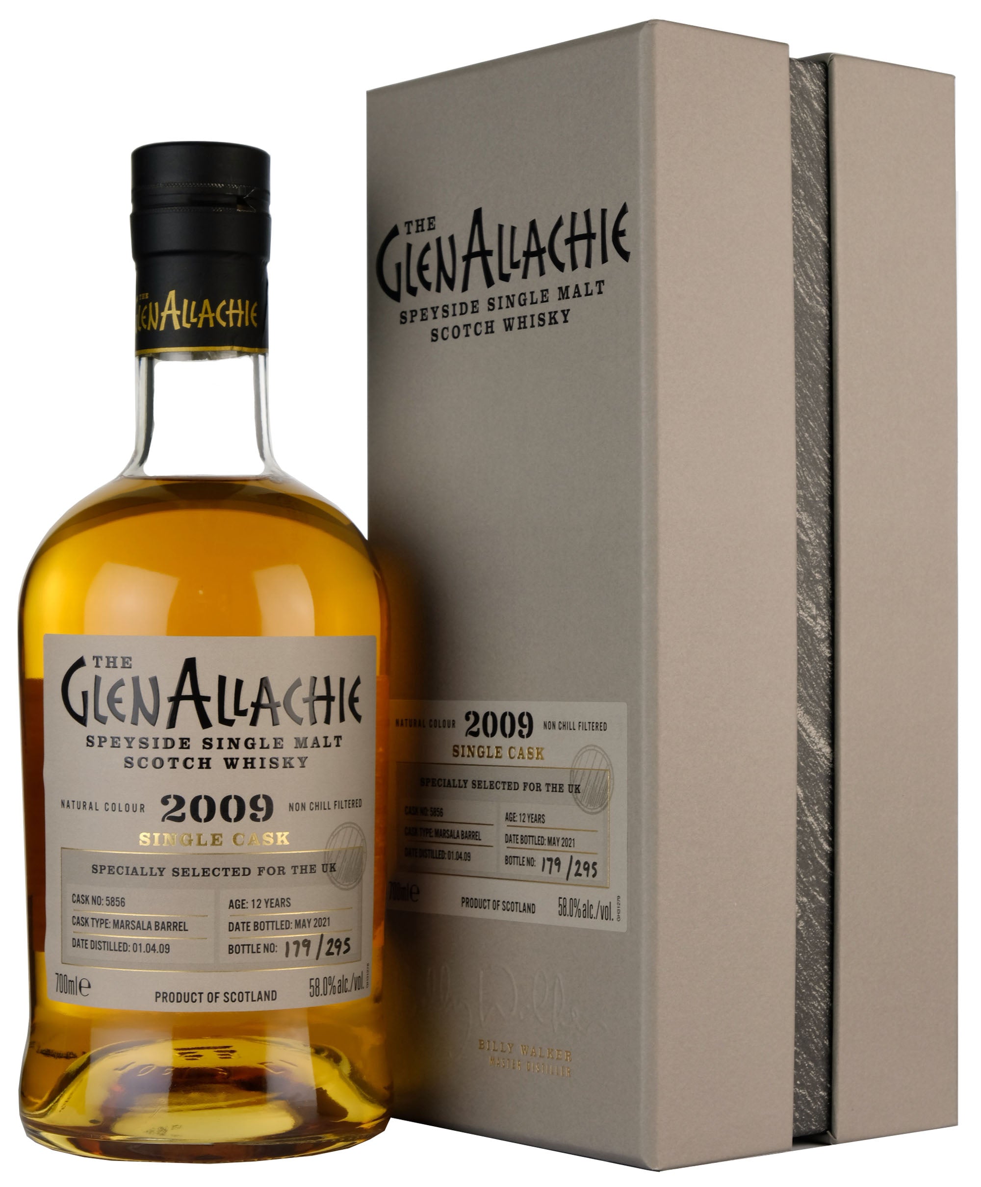 Glenallachie 2009-2021 | 12 Year Old Single Cask 5856